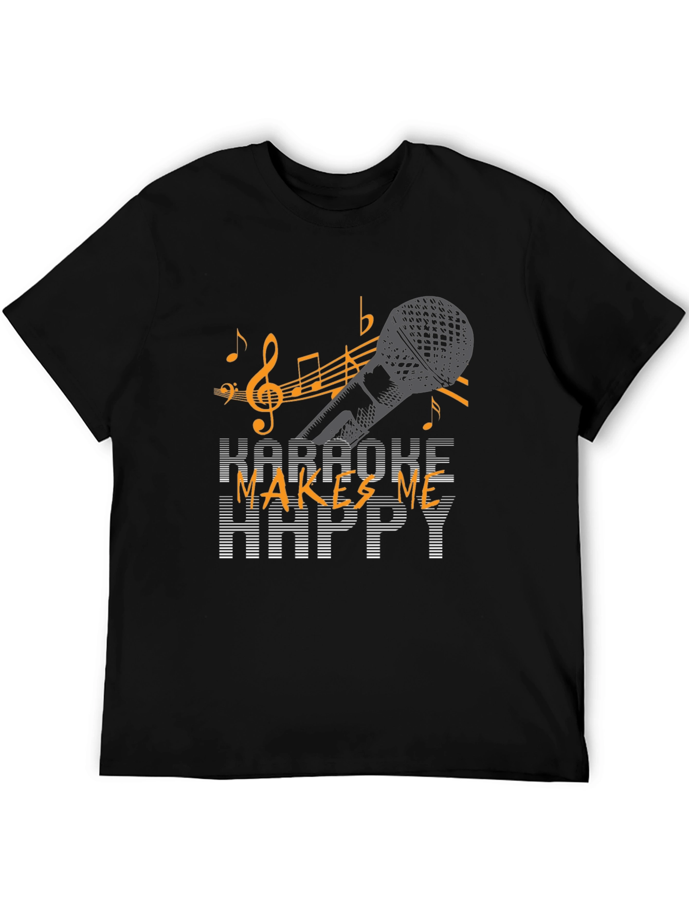 Karaoke Makes Me Happy T-Shirt