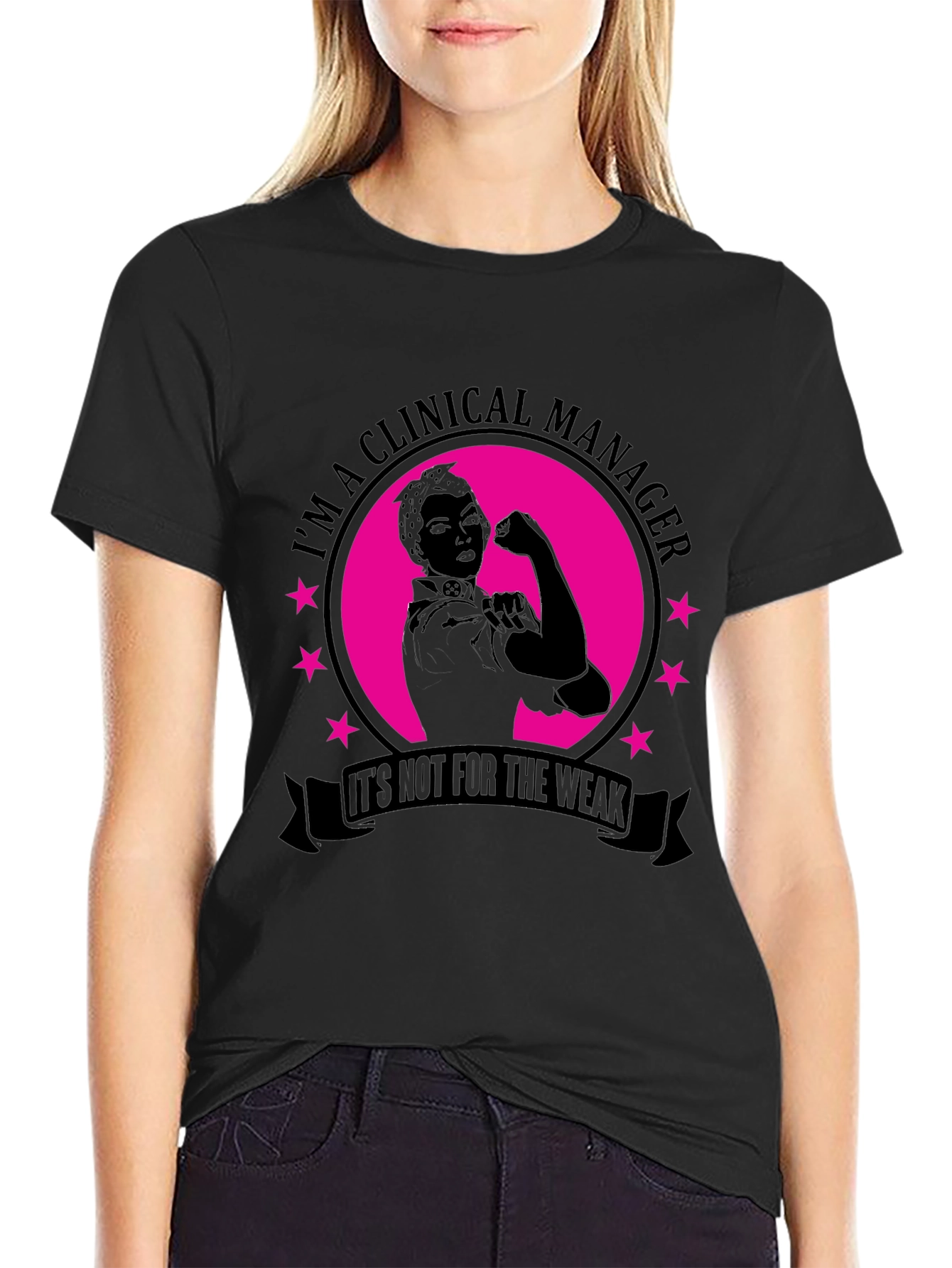 Clinical Manager Rosie the Riveter T-Shirt