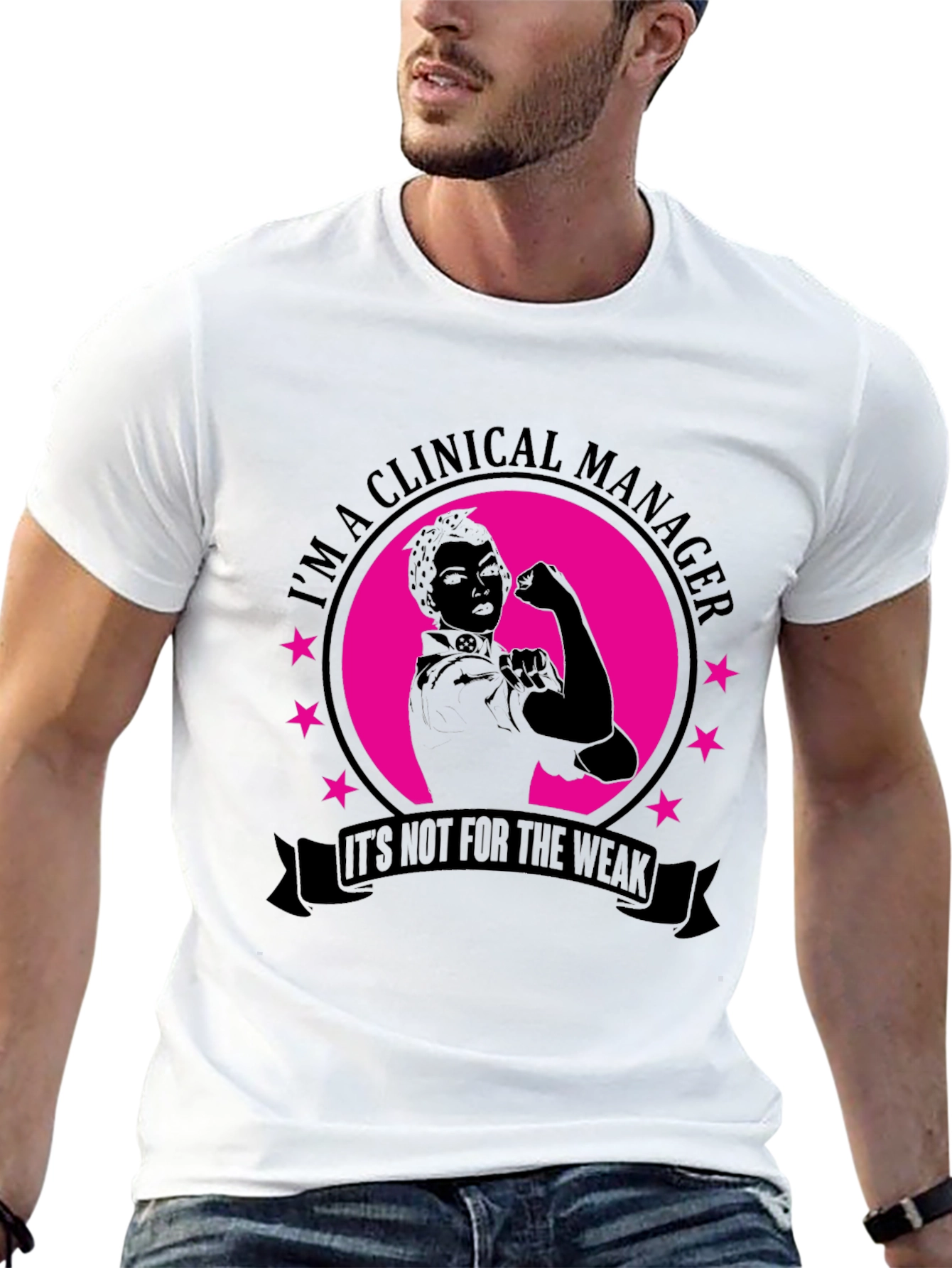 Clinical Manager Rosie the Riveter T-Shirt