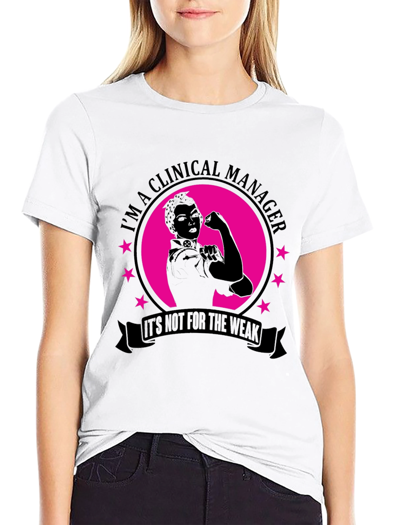 Clinical Manager Rosie the Riveter T-Shirt