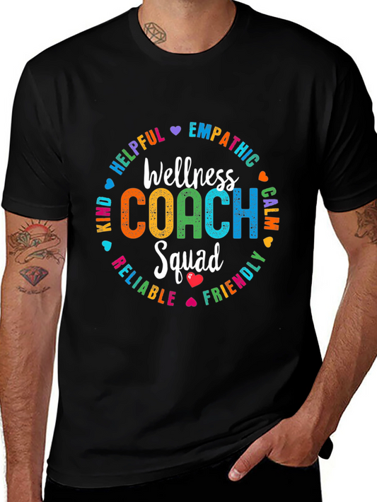 Wellness Coach Squad T-Shirt: Empathetic Helpful Kind