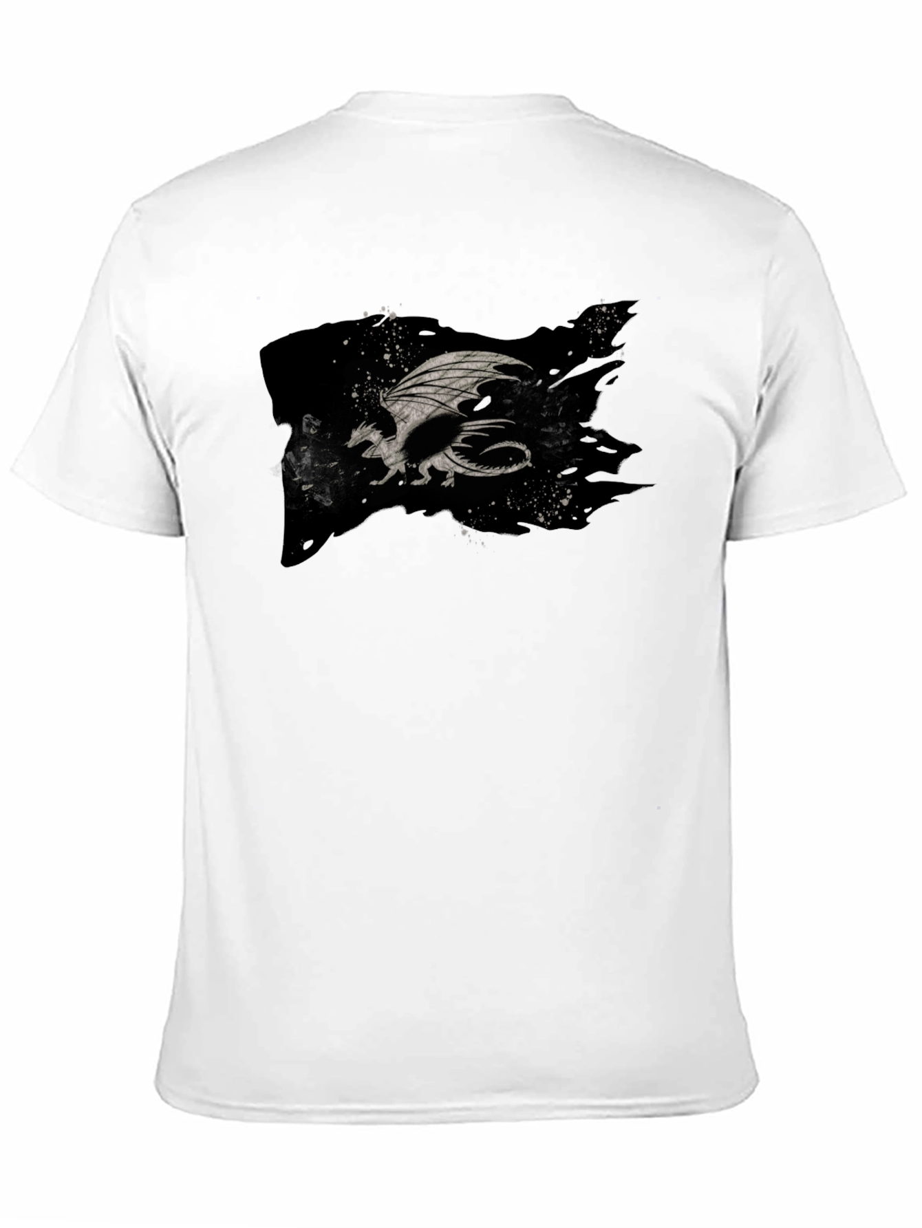 Dragon Graphic Tee - Black