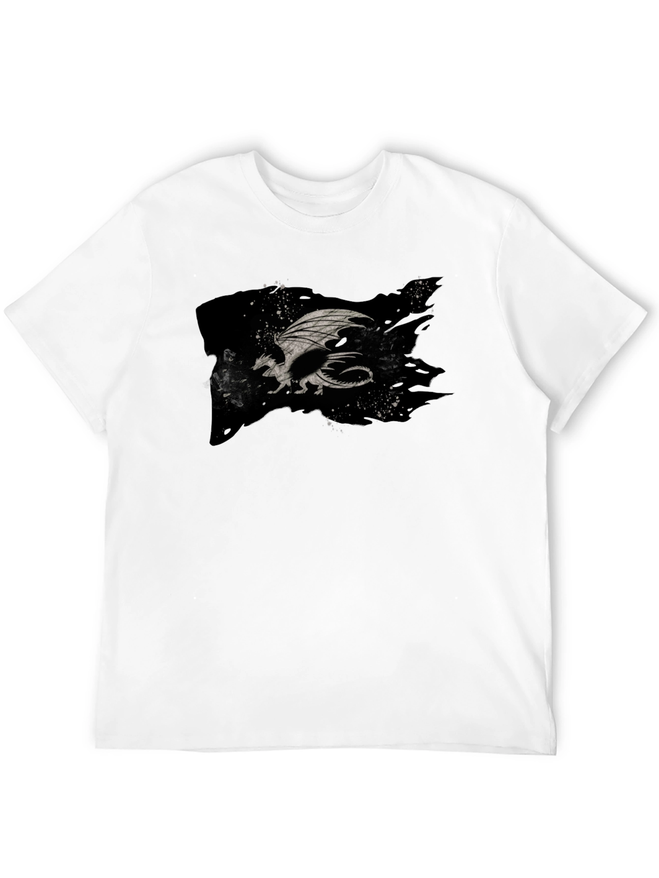 Dragon Graphic Tee - Black