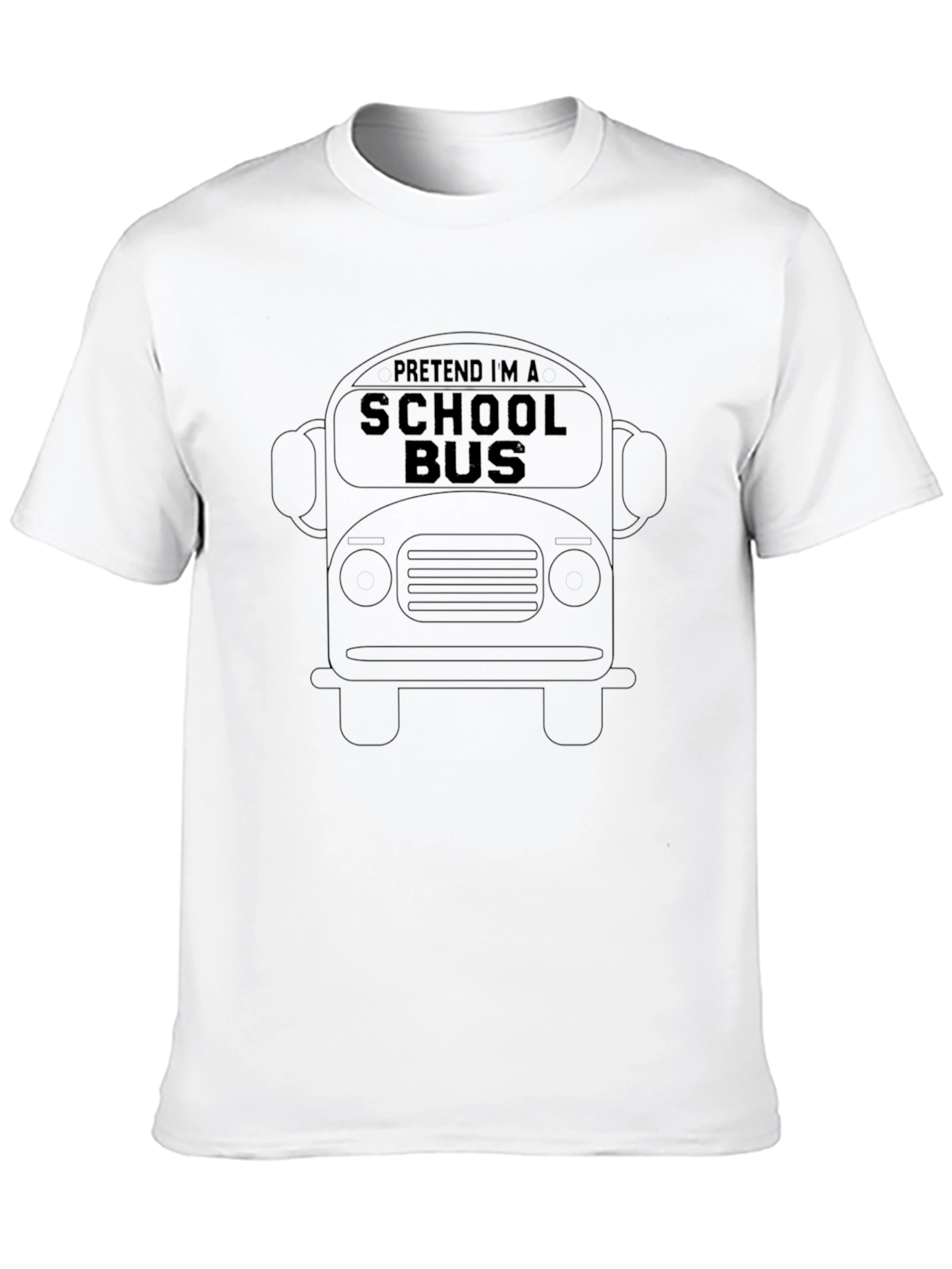 Pretend Im A School Bus T-Shirt