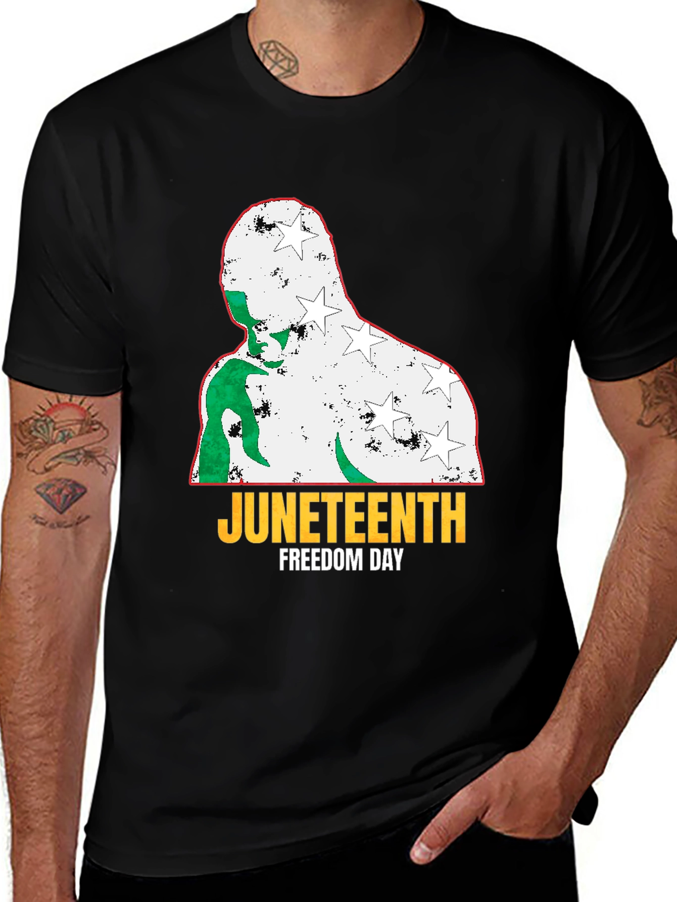 Juneteenth Freedom Day Graphic T-Shirt