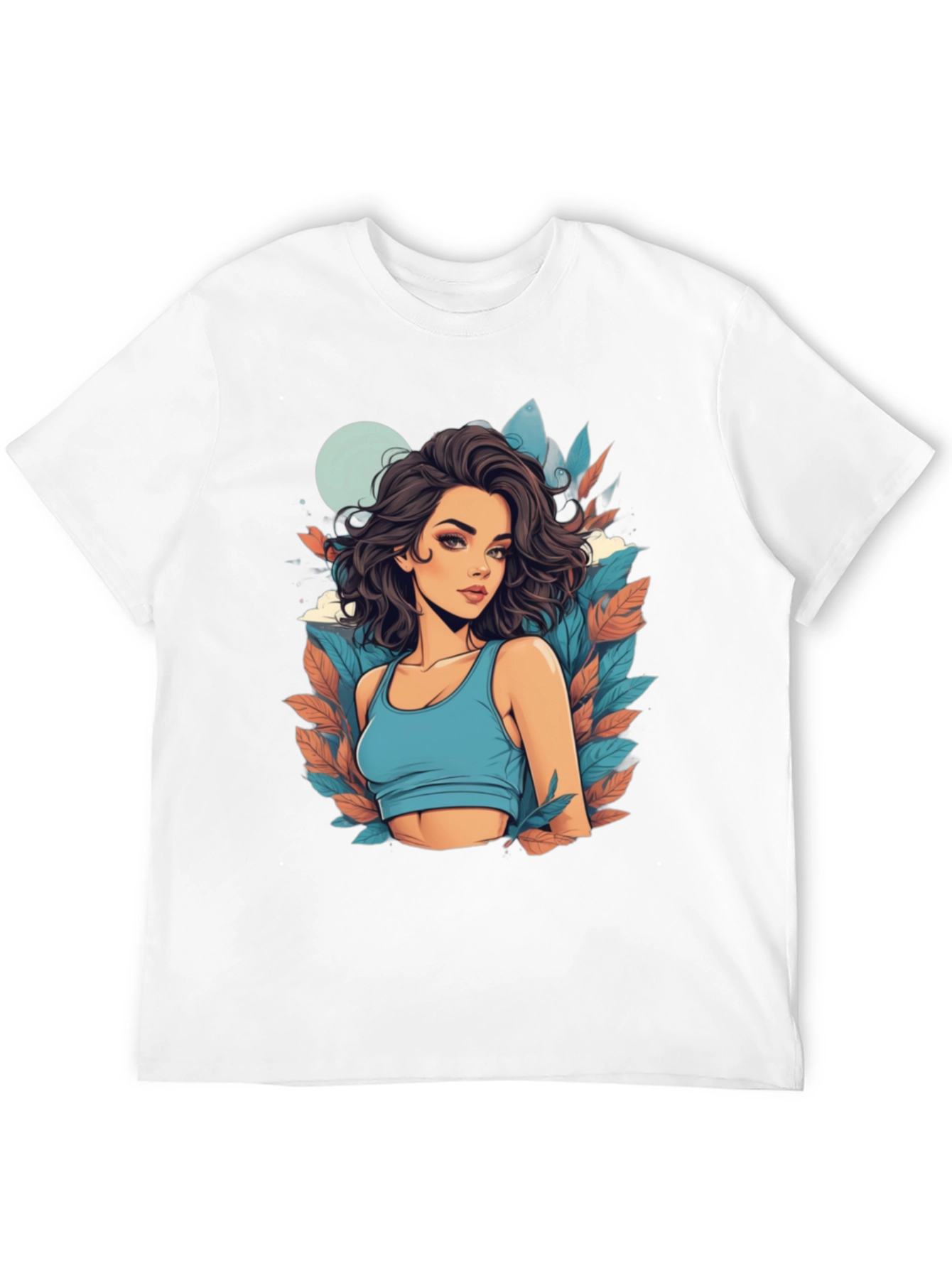 Woman Graphic Tee - Stylish Design