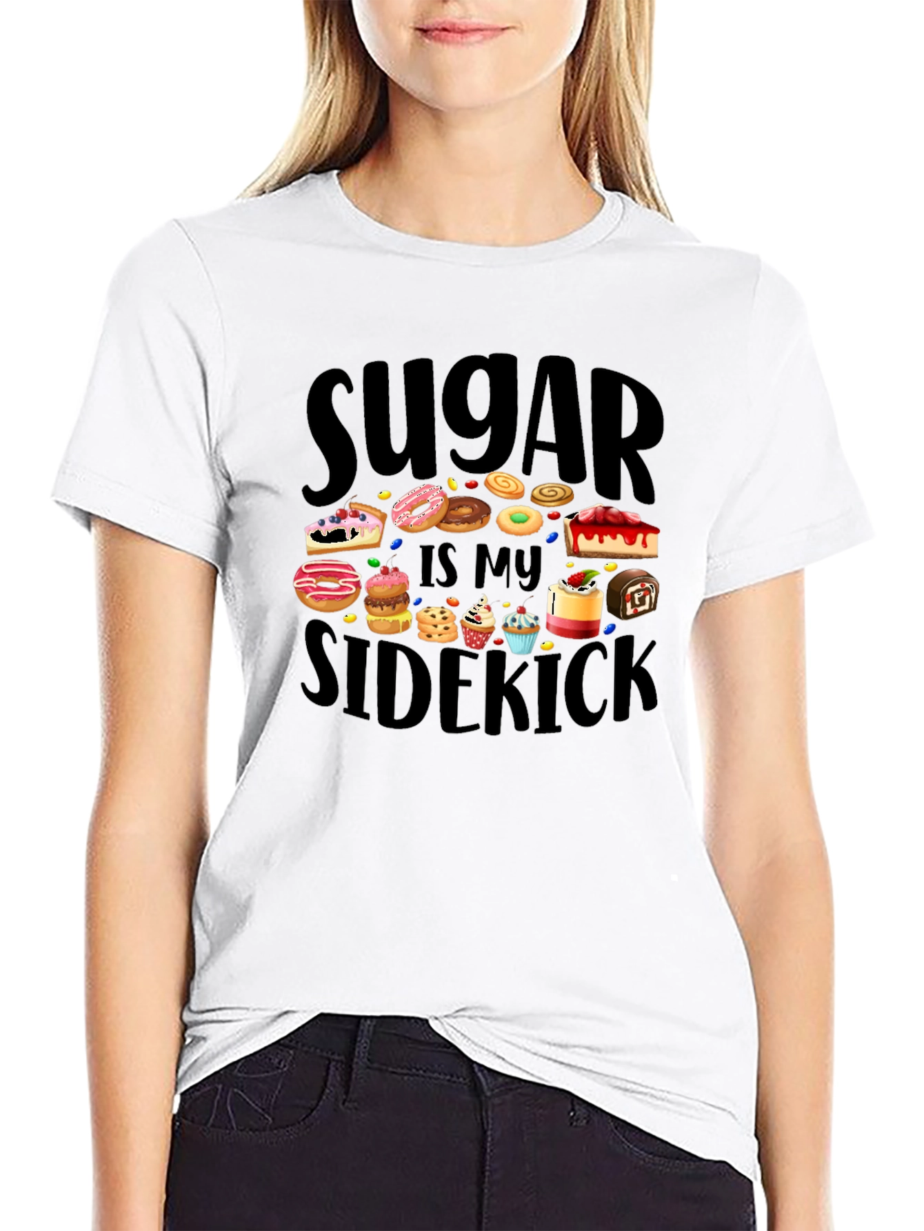 Sugar is my Sidekick Graphic Tee