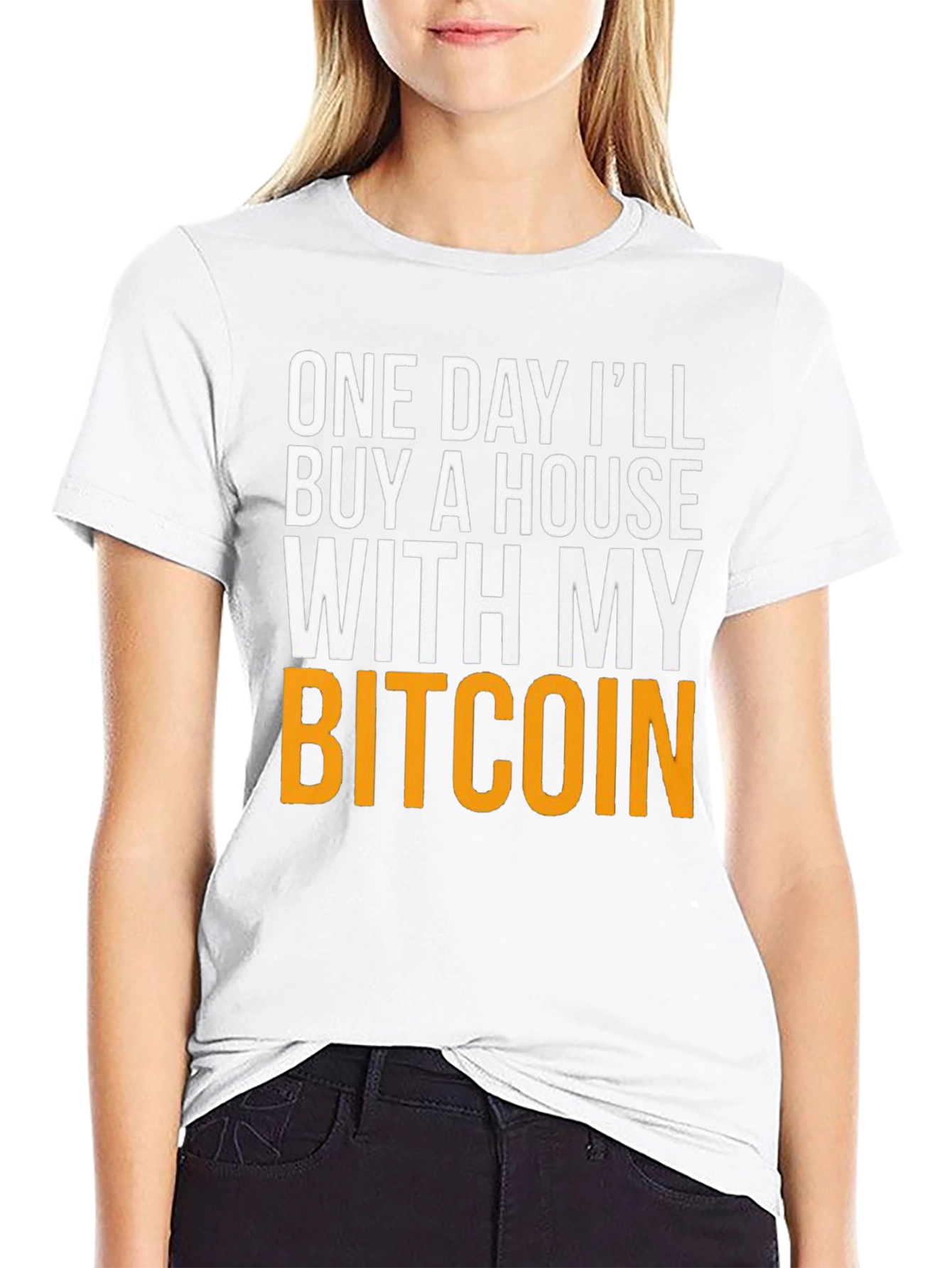 Bitcoin House T-Shirt - Crypto Future!