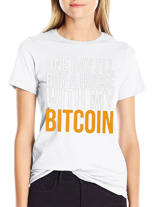 Bitcoin House T-Shirt - Crypto Future!