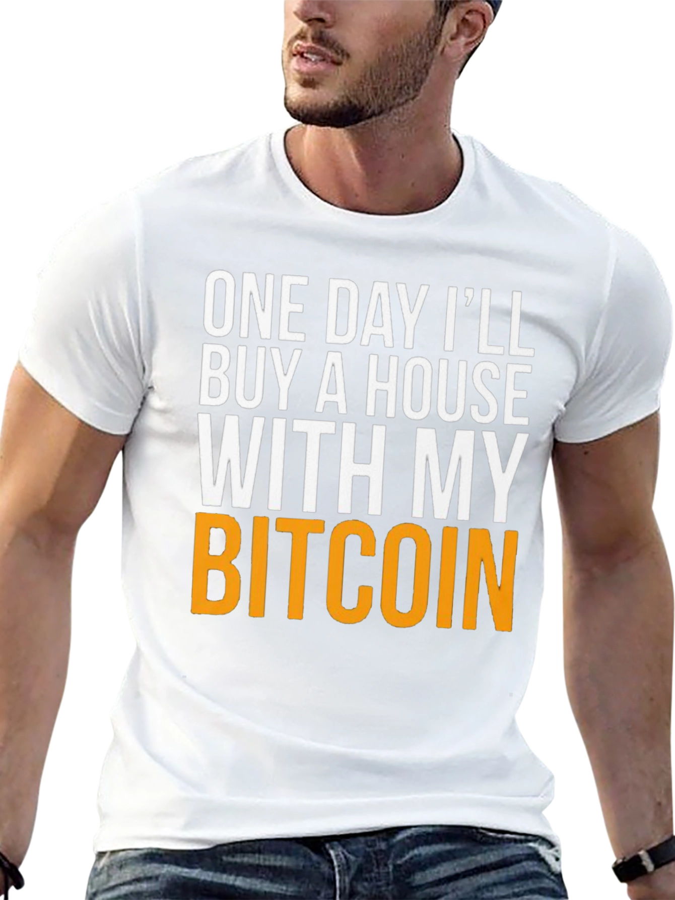 Bitcoin House T-Shirt - Crypto Future!