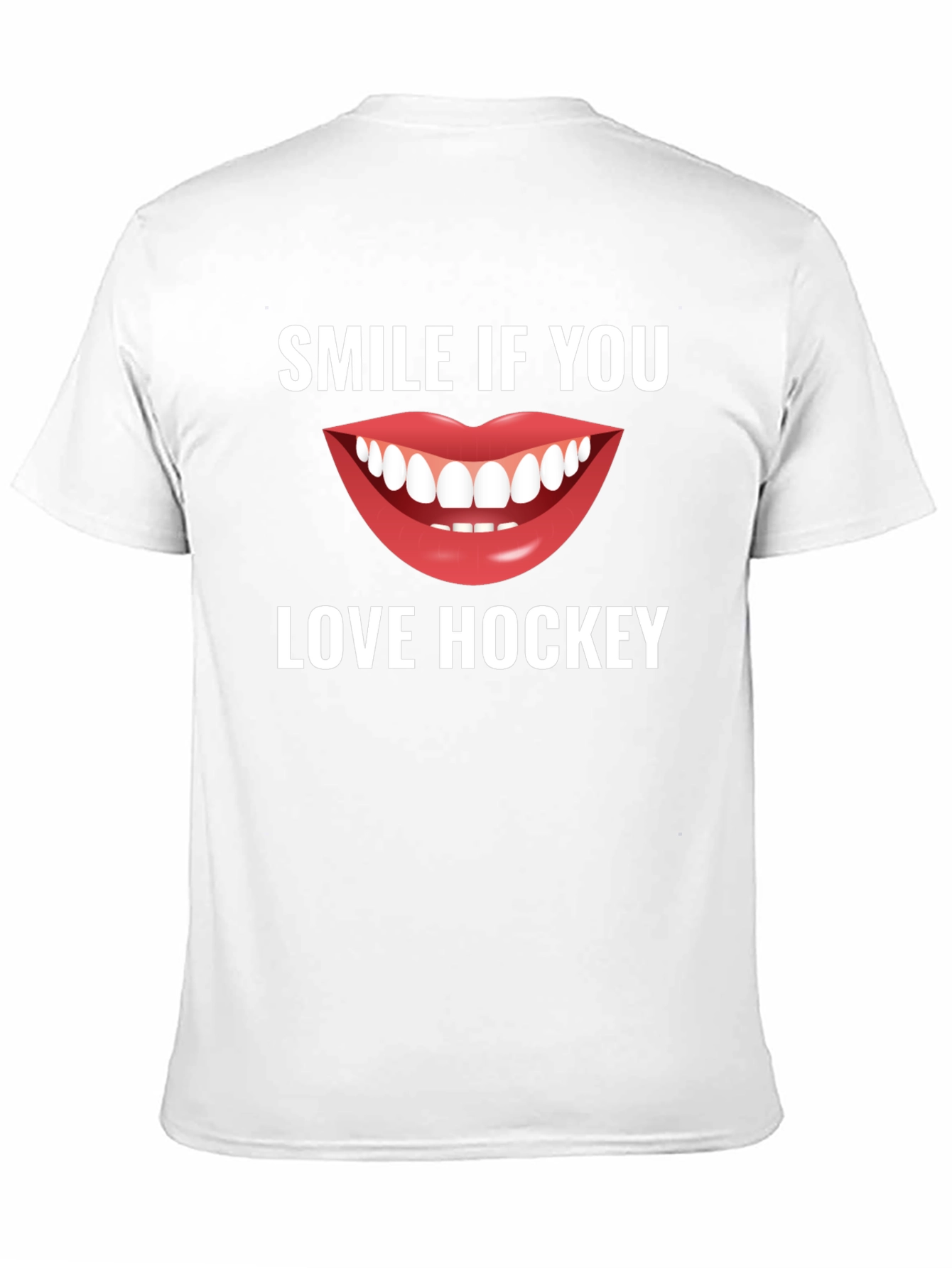 Smile If You Love Hockey T-Shirt