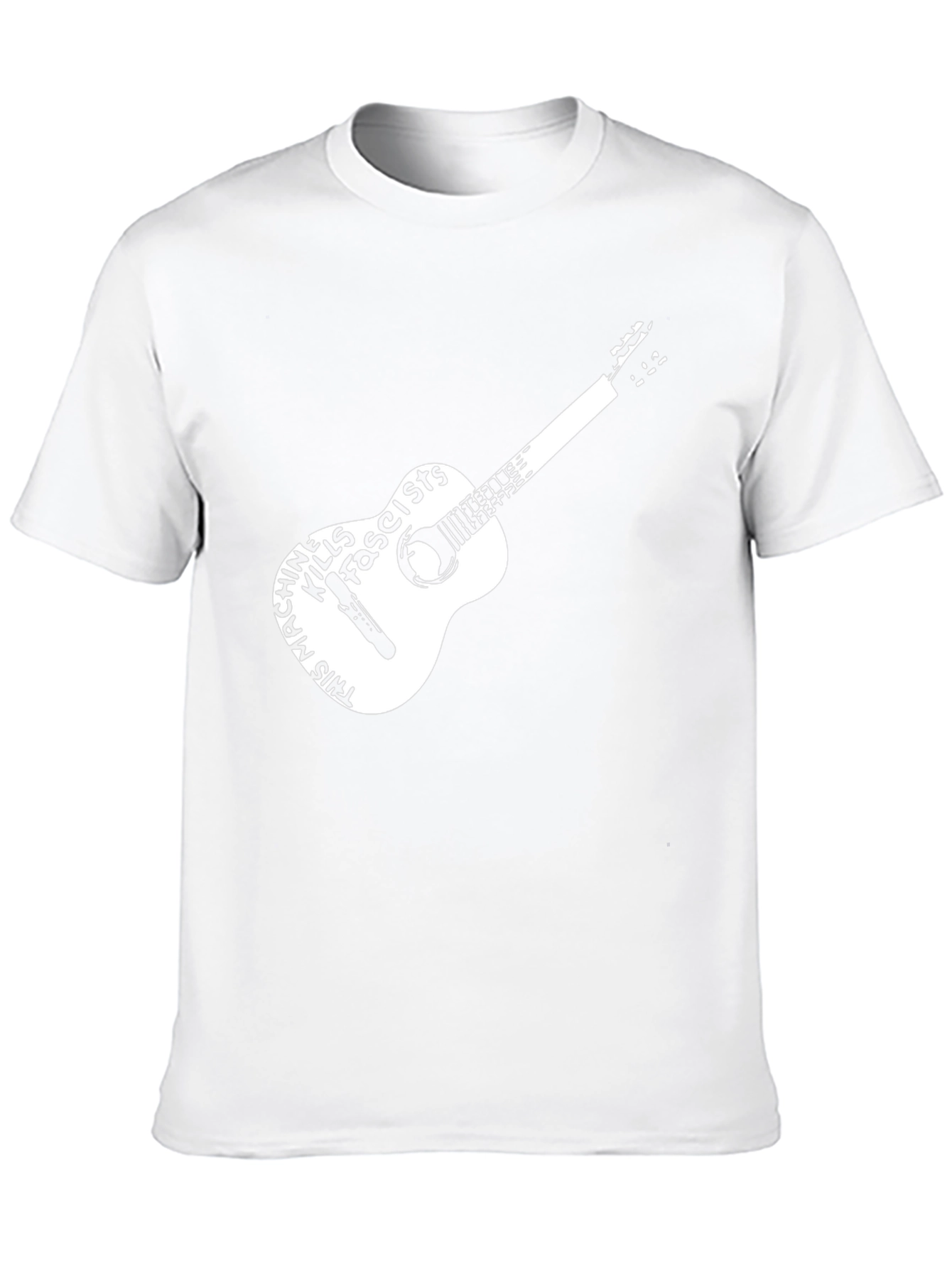 This Machine Kills Fascists Guitar Graphic Tee