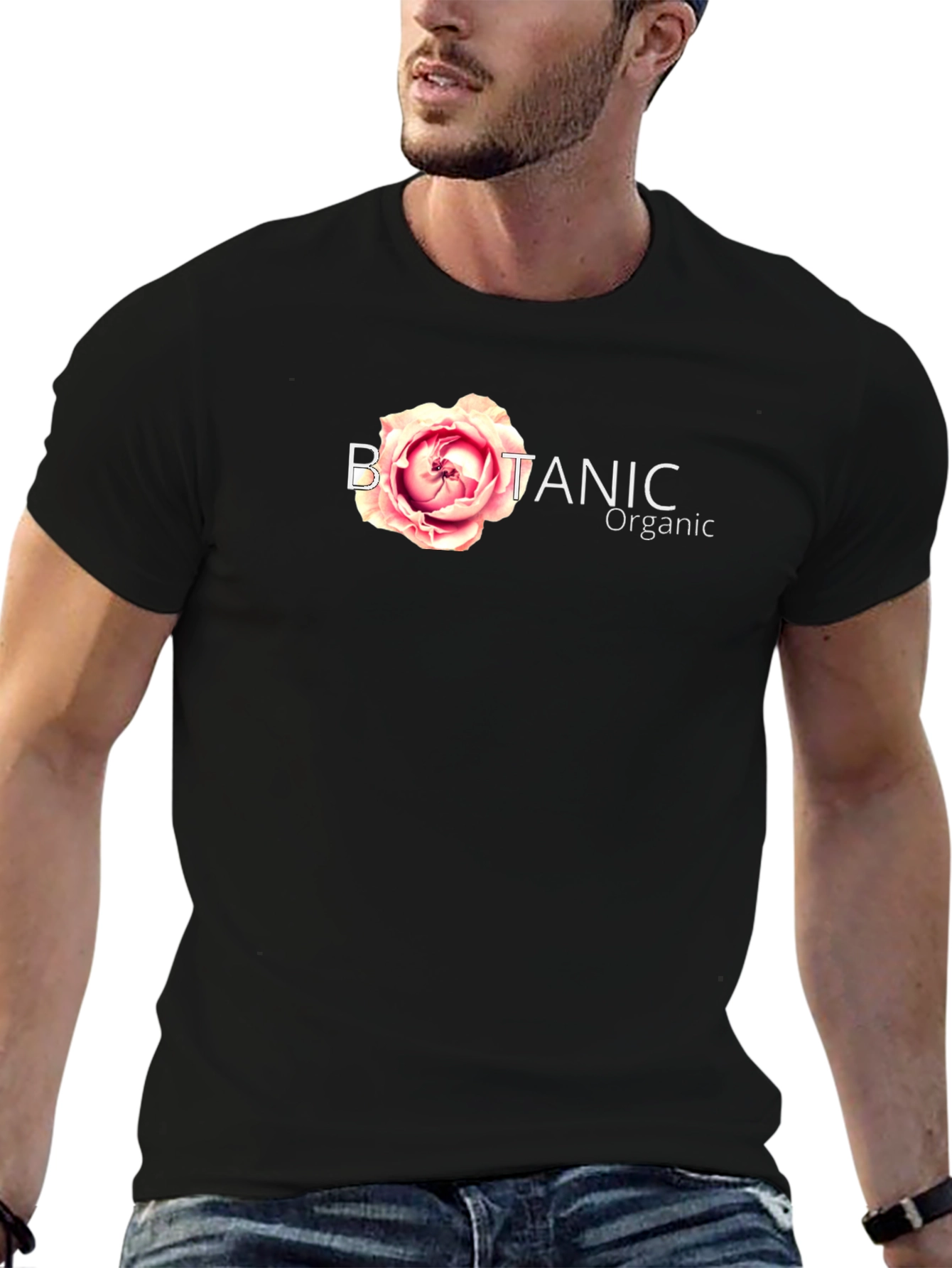 Botanical Organic Graphic T-Shirt