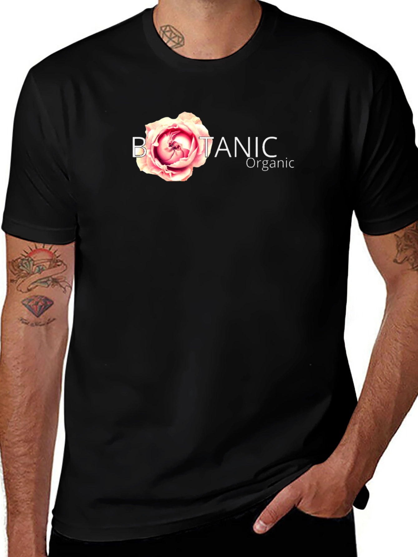Botanical Organic Graphic T-Shirt