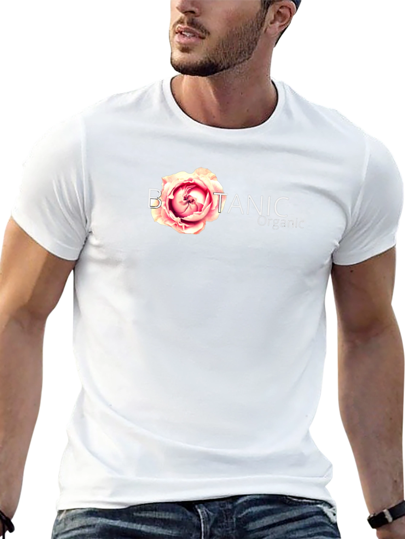 Botanical Organic Graphic T-Shirt
