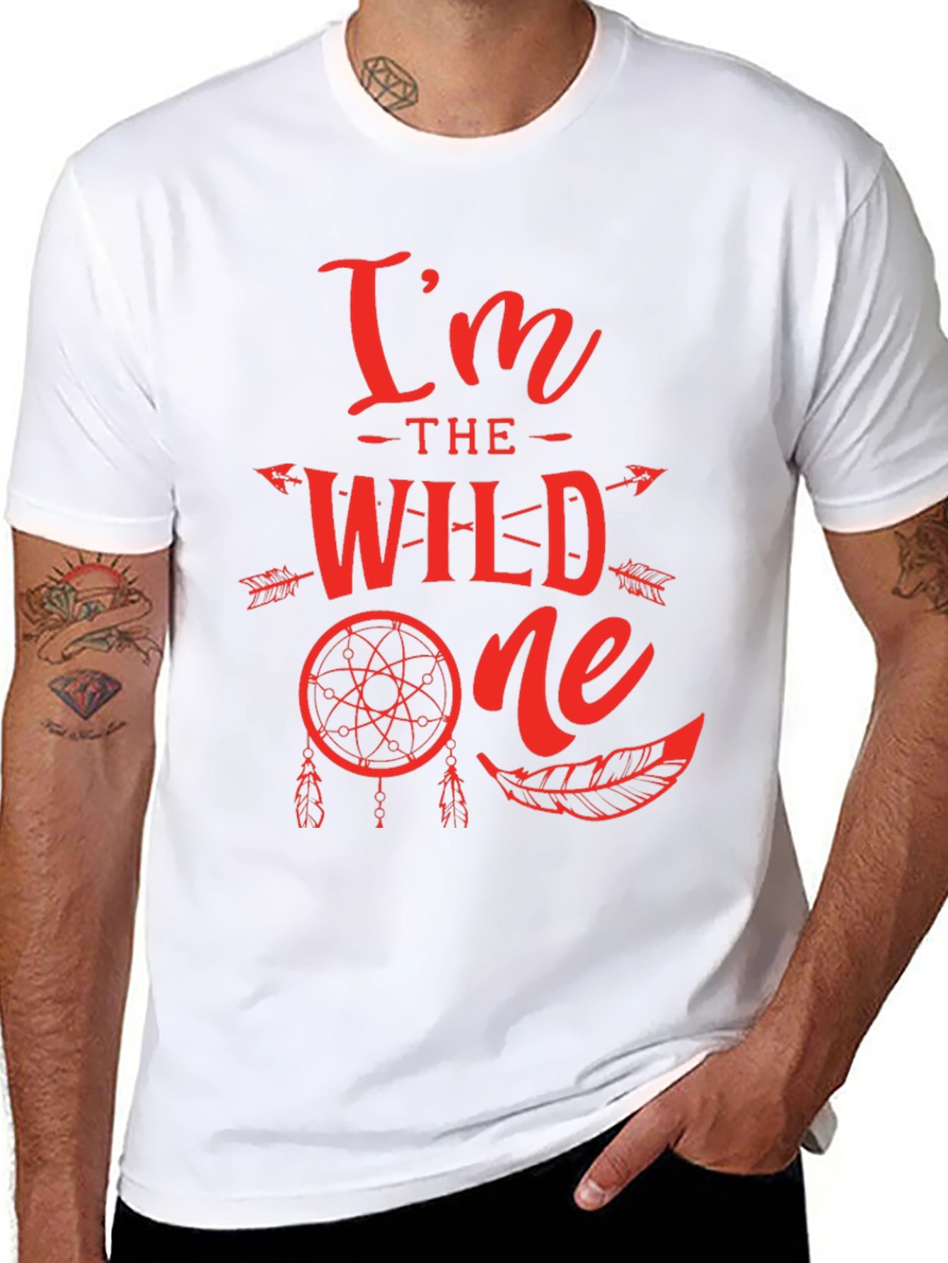 Im The Wild One T-Shirt - Dream Catcher