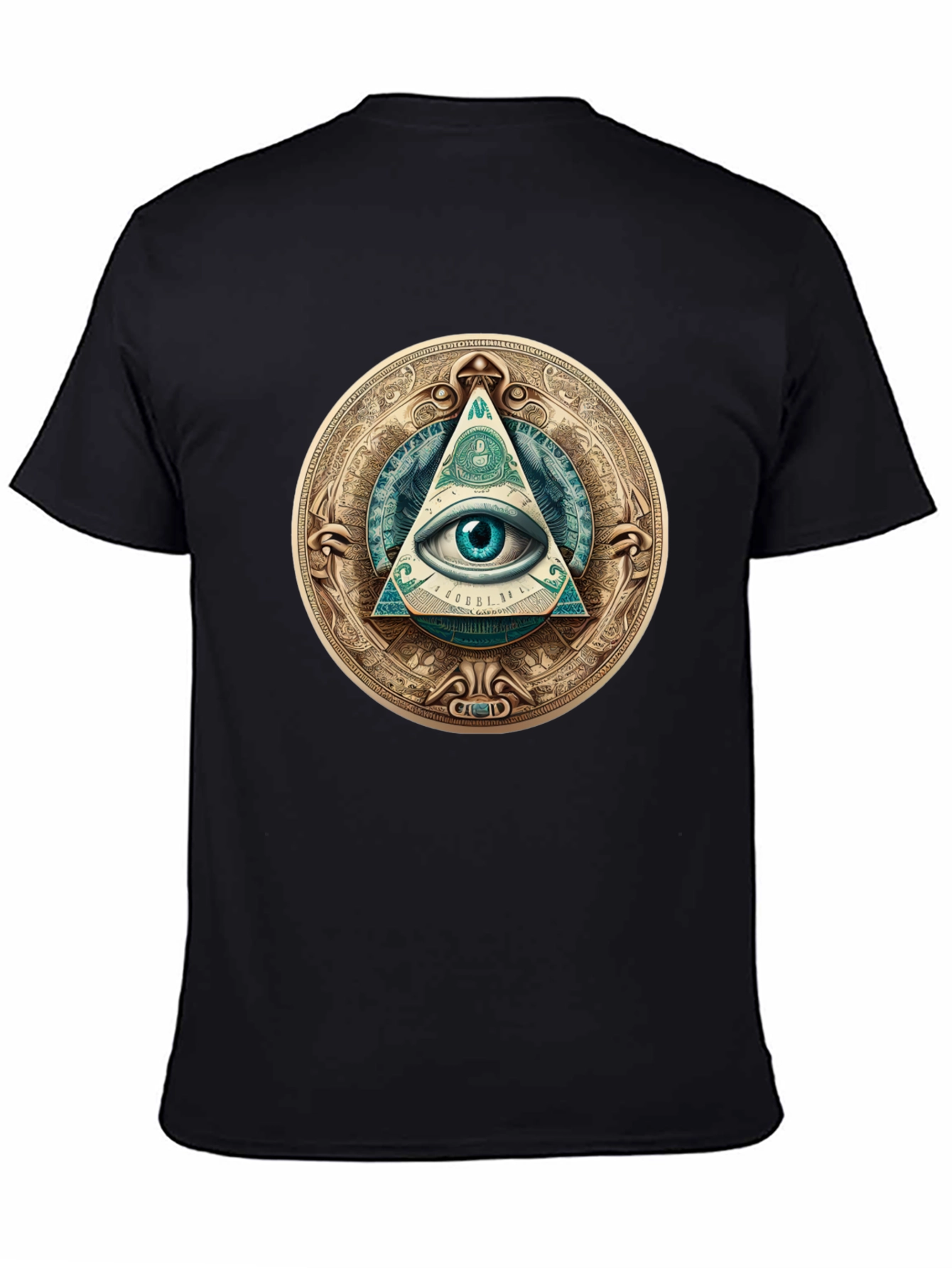 All Seeing Eye Graphic Tee - Illuminati Design