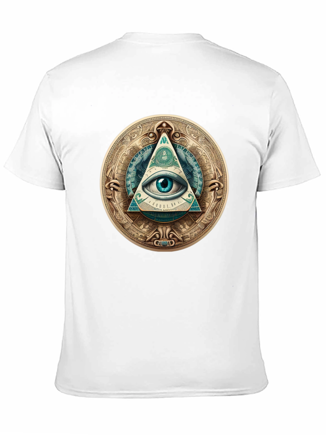 All Seeing Eye Graphic Tee - Illuminati Design