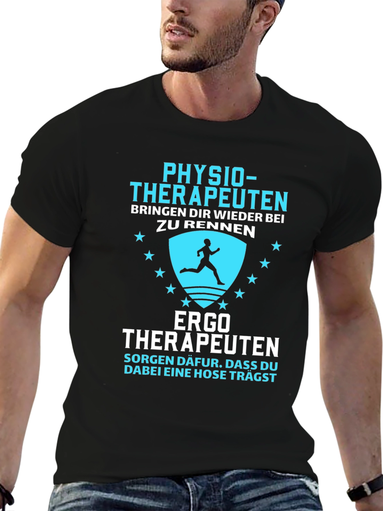 Physio & Ergo Therapist T-Shirt: Run with Confidence!