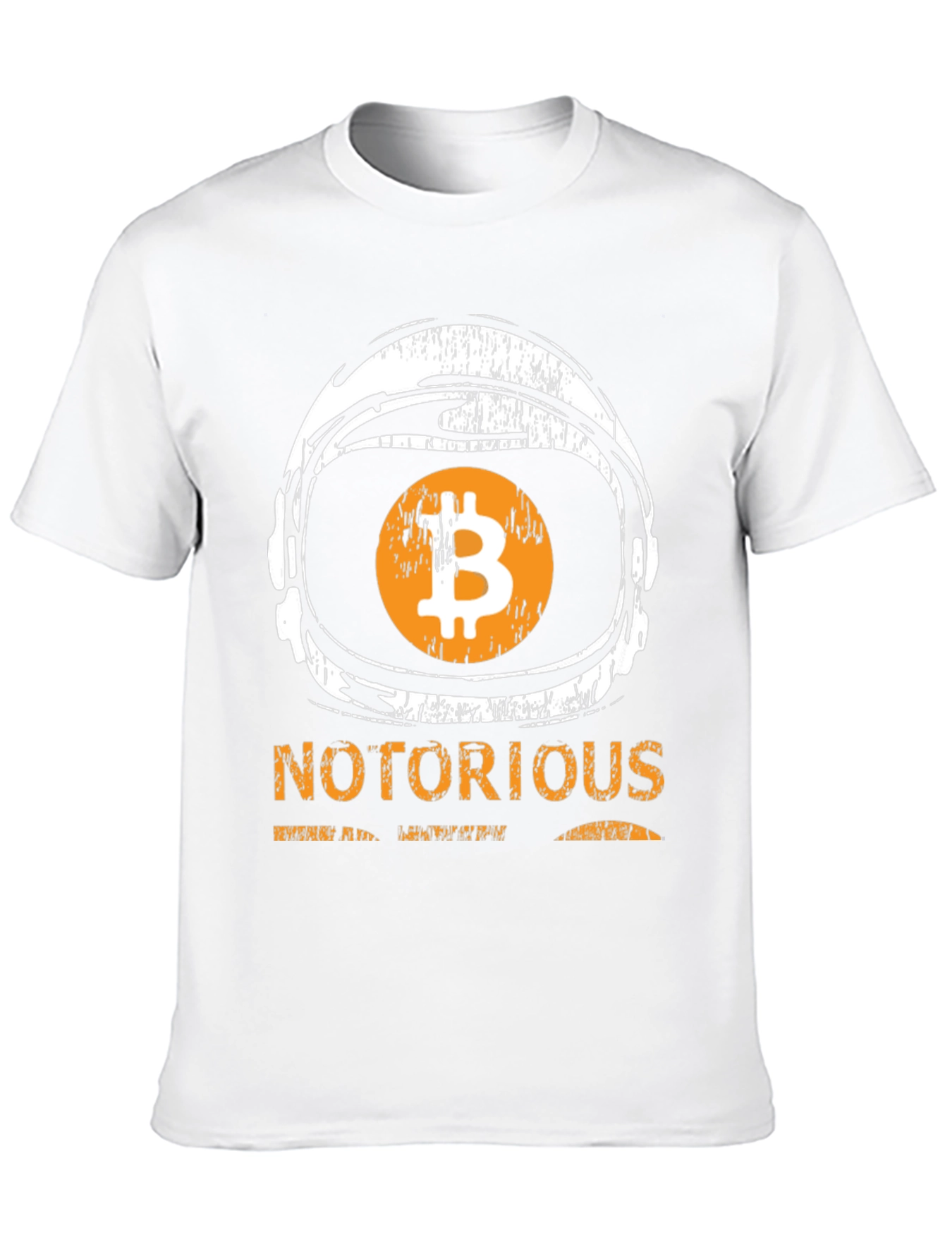Notorious Bitcoin Astronaut Black T-Shirt