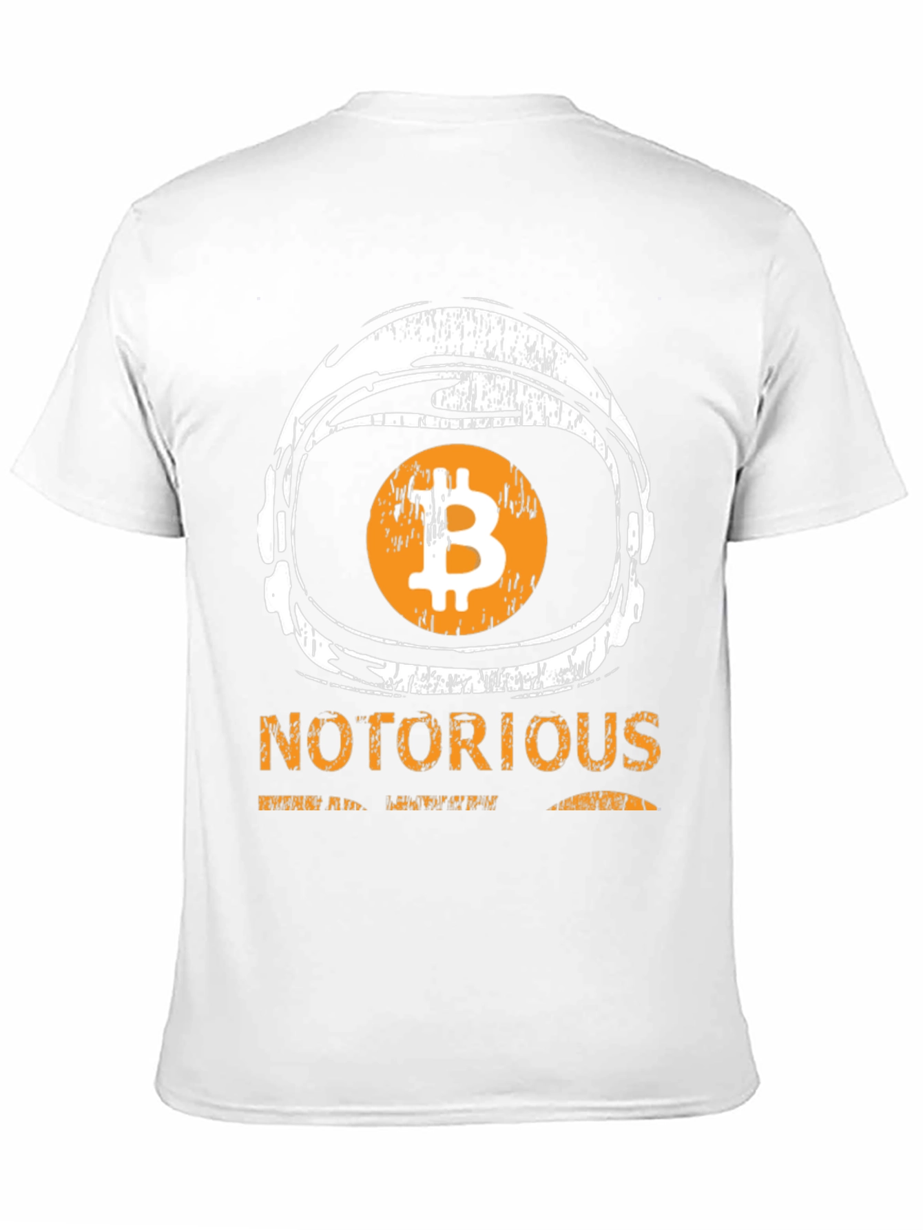 Notorious Bitcoin Astronaut Black T-Shirt