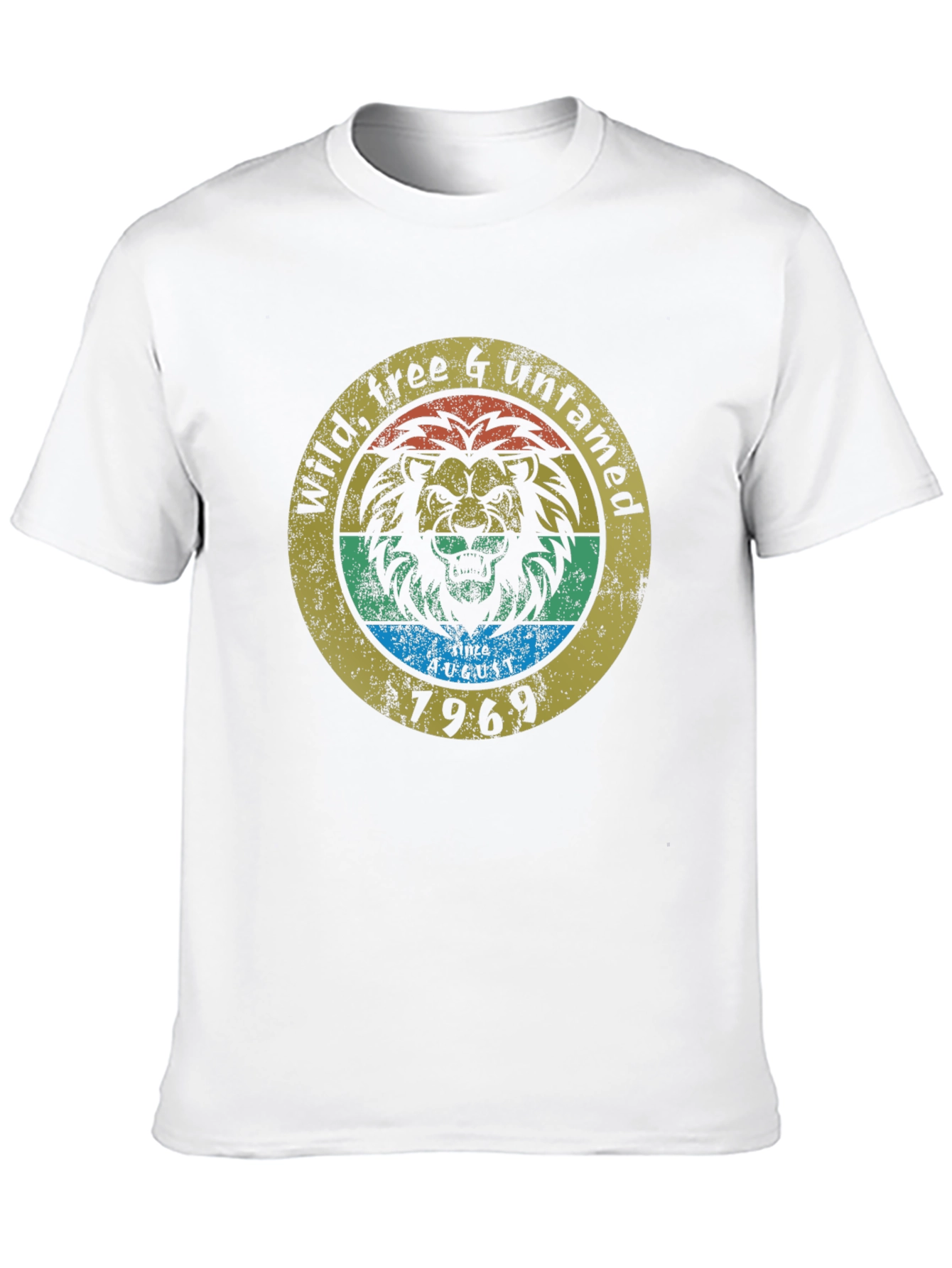 Wild Free & Untamed Lion Graphic Tee