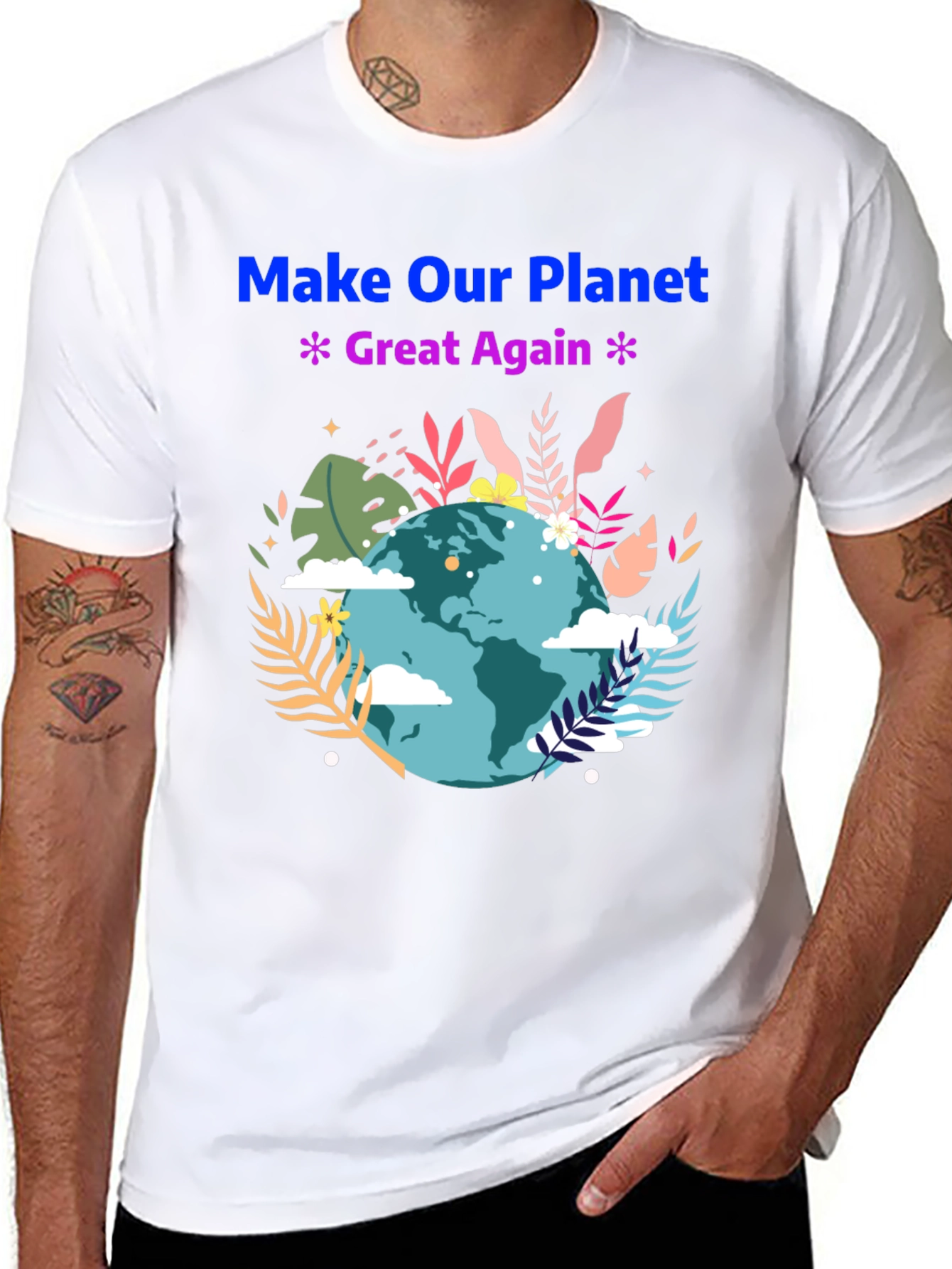Eco-Friendly Make Our Planet Great Again T-Shirt