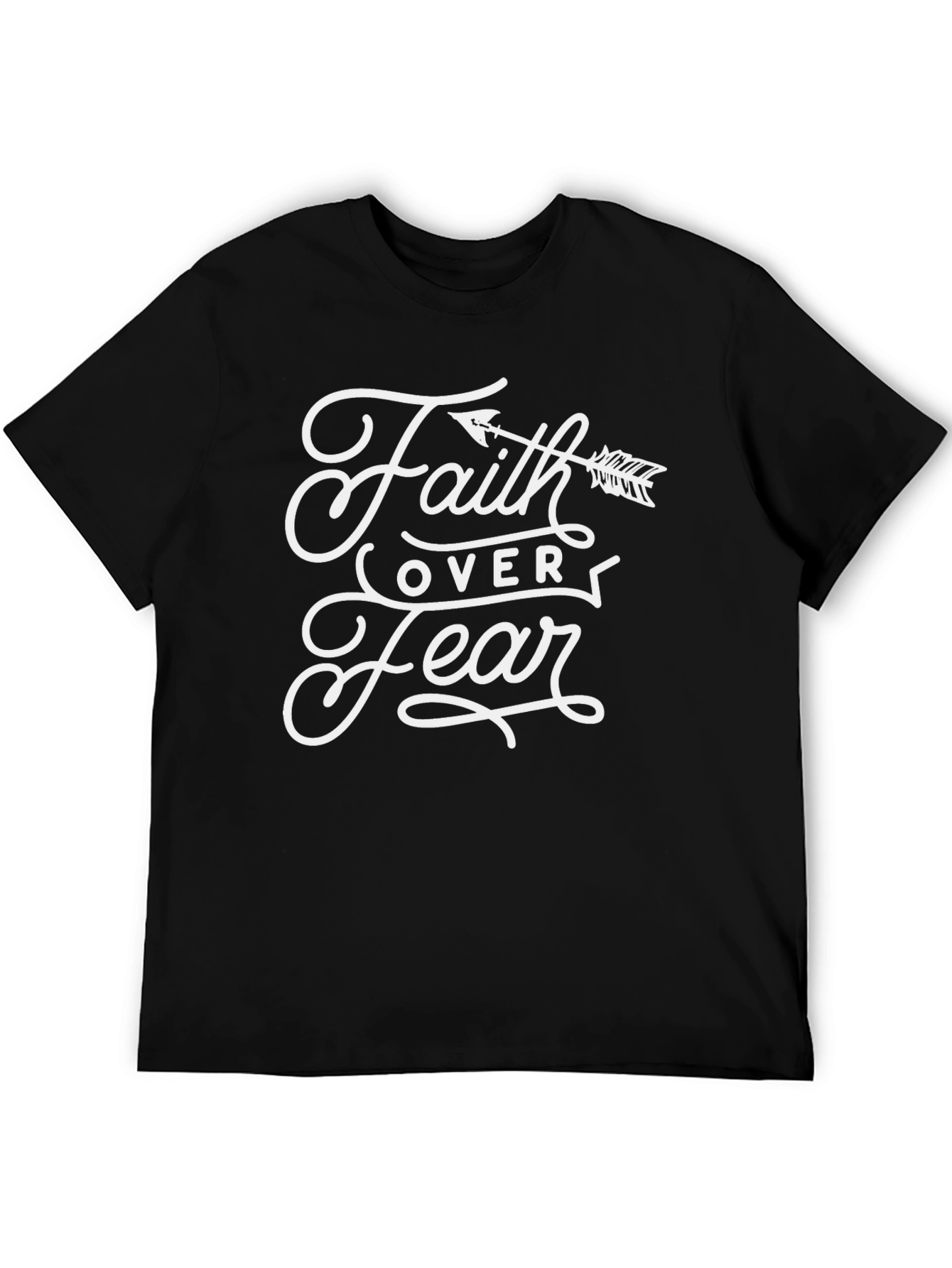 Faith Over Fear Arrow Graphic Tee