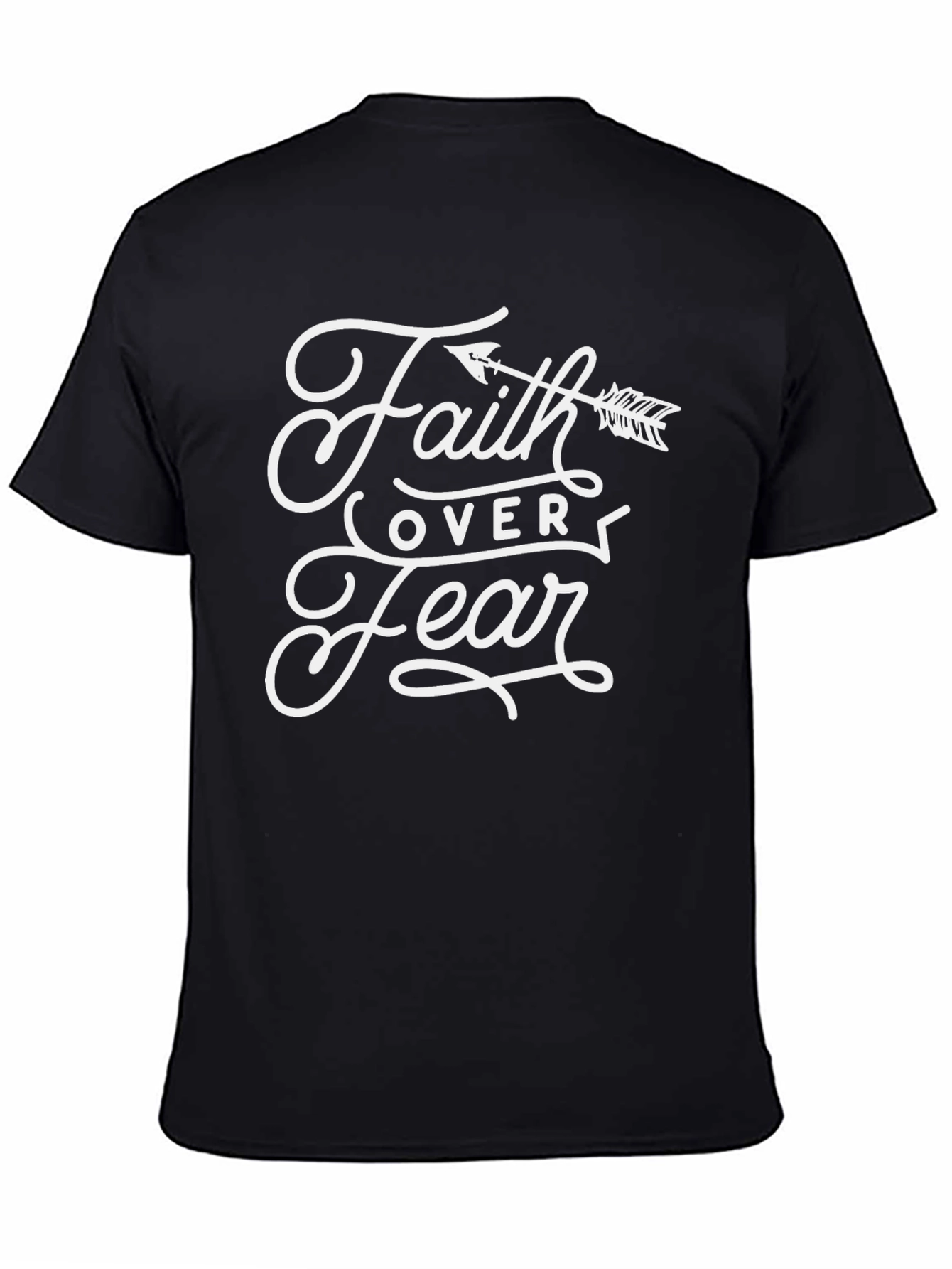 Faith Over Fear Arrow Graphic Tee