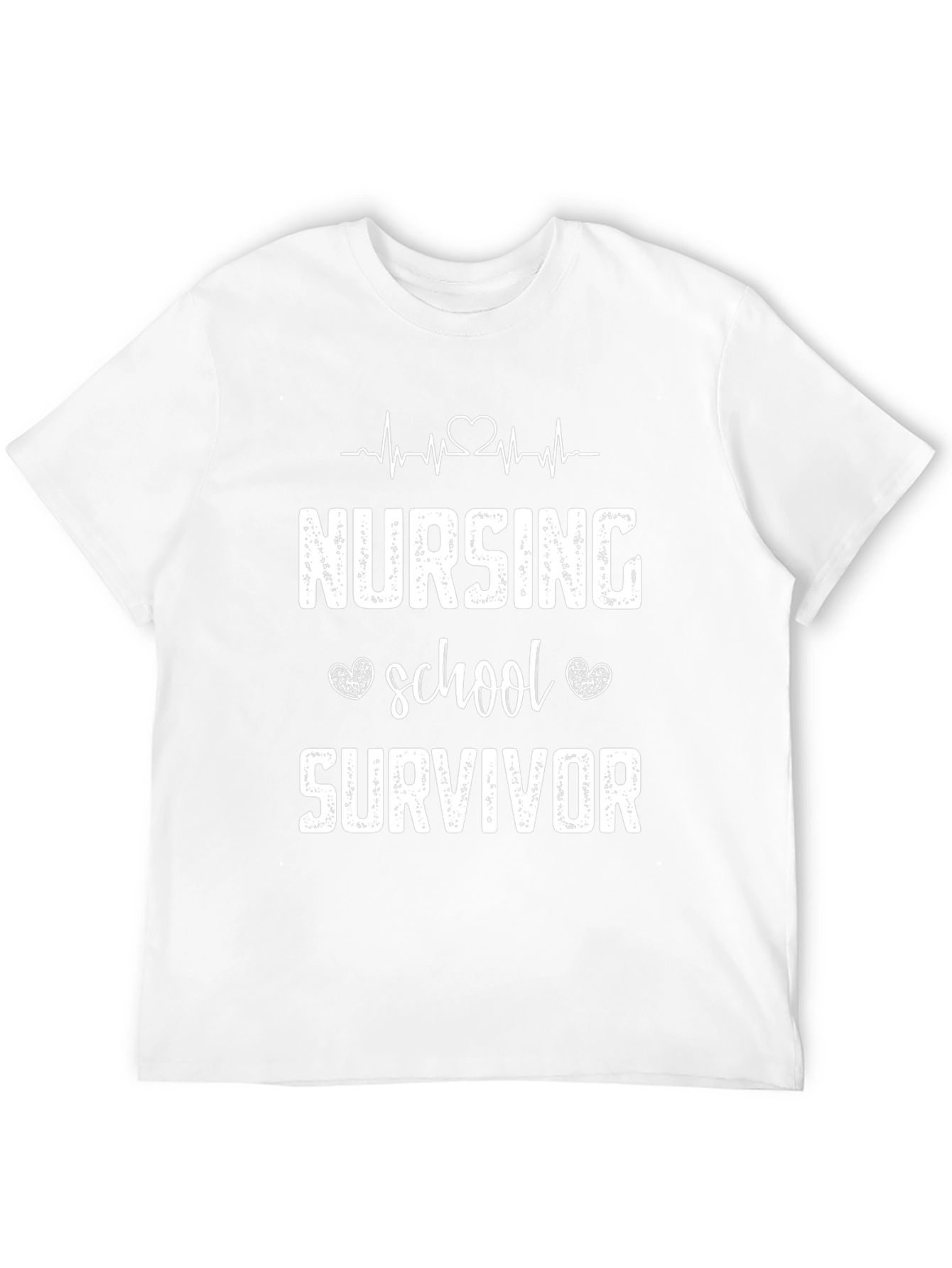 Nursing School Survivor T-Shirt - Black