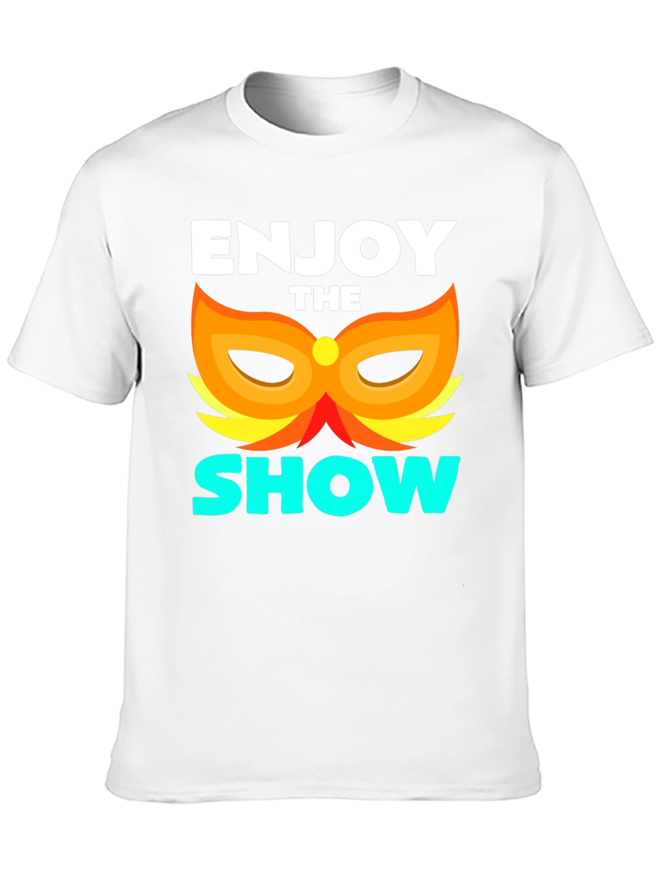 Enjoy the Show T-Shirt Black Graphic Tee