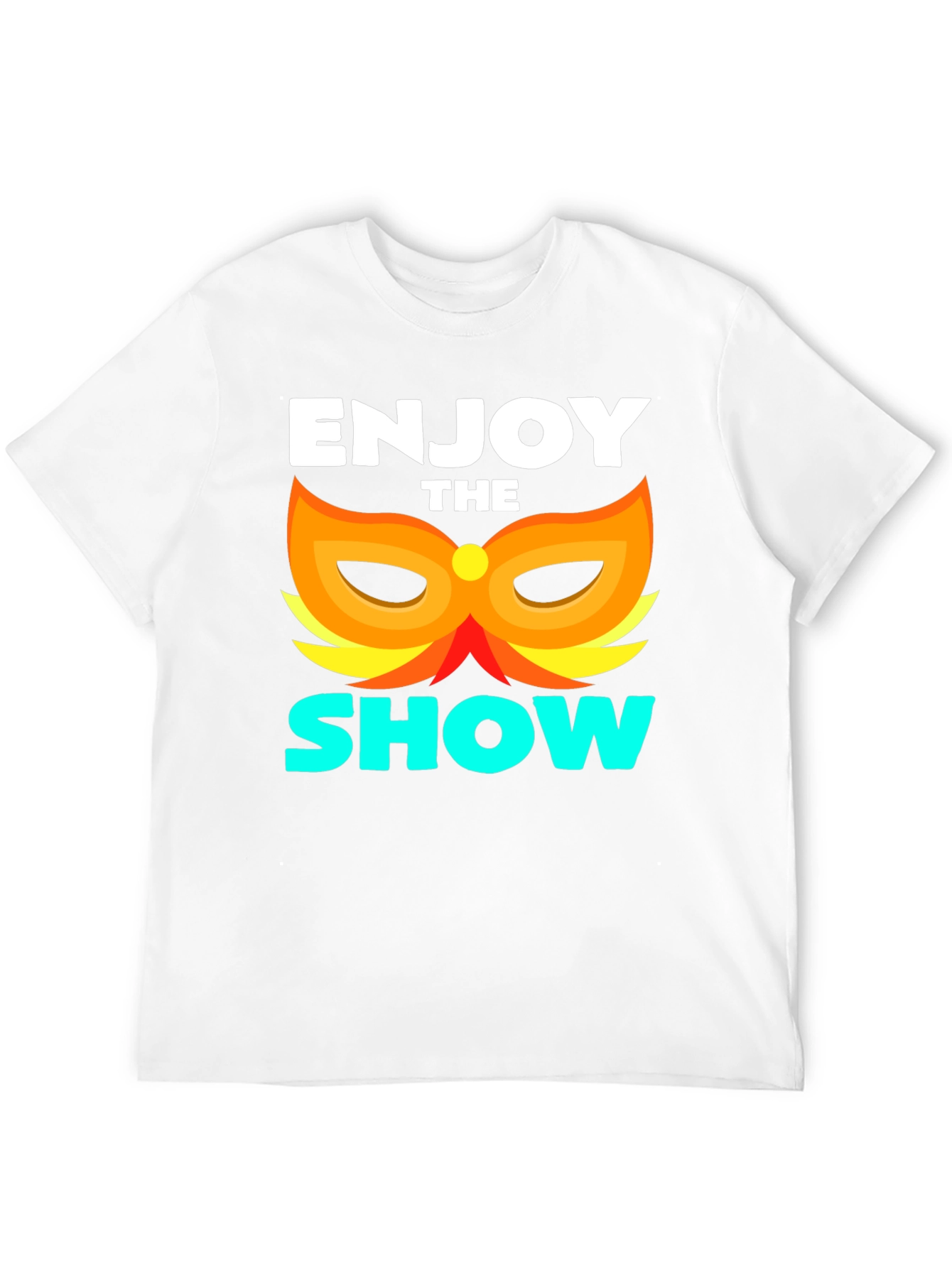 Enjoy the Show T-Shirt Black Graphic Tee