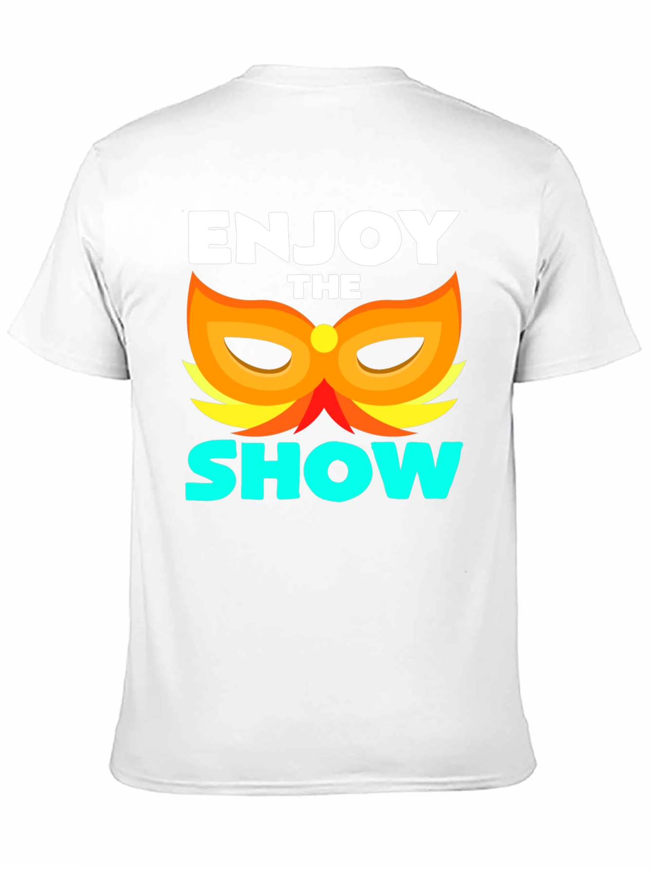 Enjoy the Show T-Shirt Black Graphic Tee