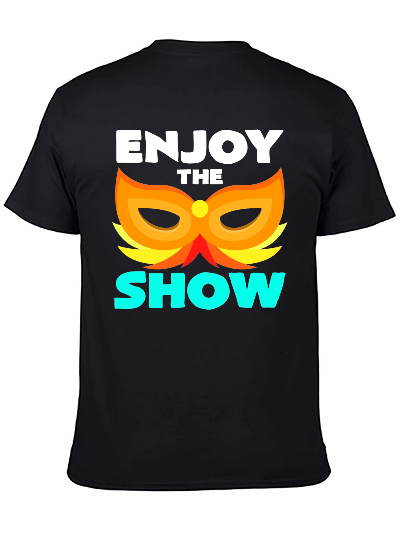 Enjoy the Show T-Shirt Black Graphic Tee