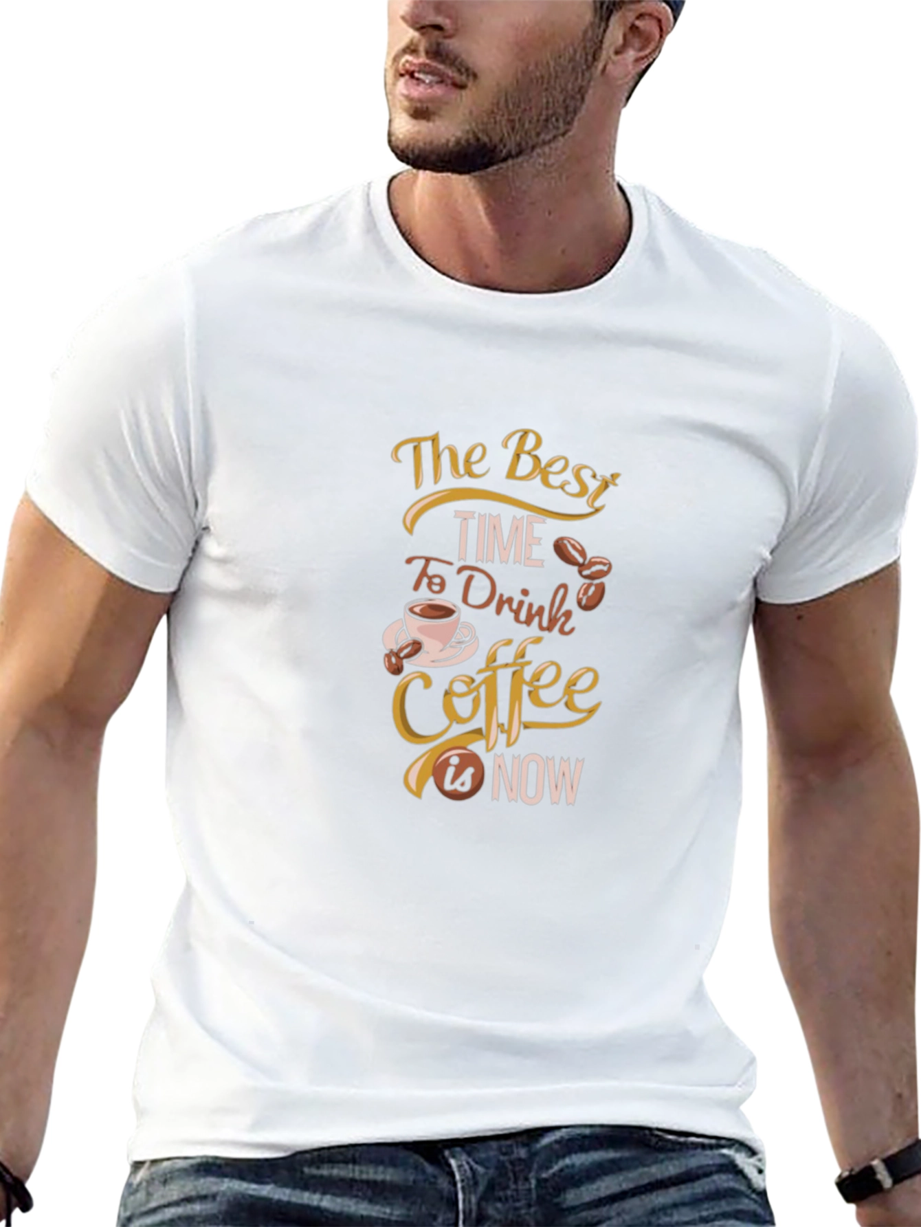 Coffee Lovers T-Shirt: The Best Time is Now