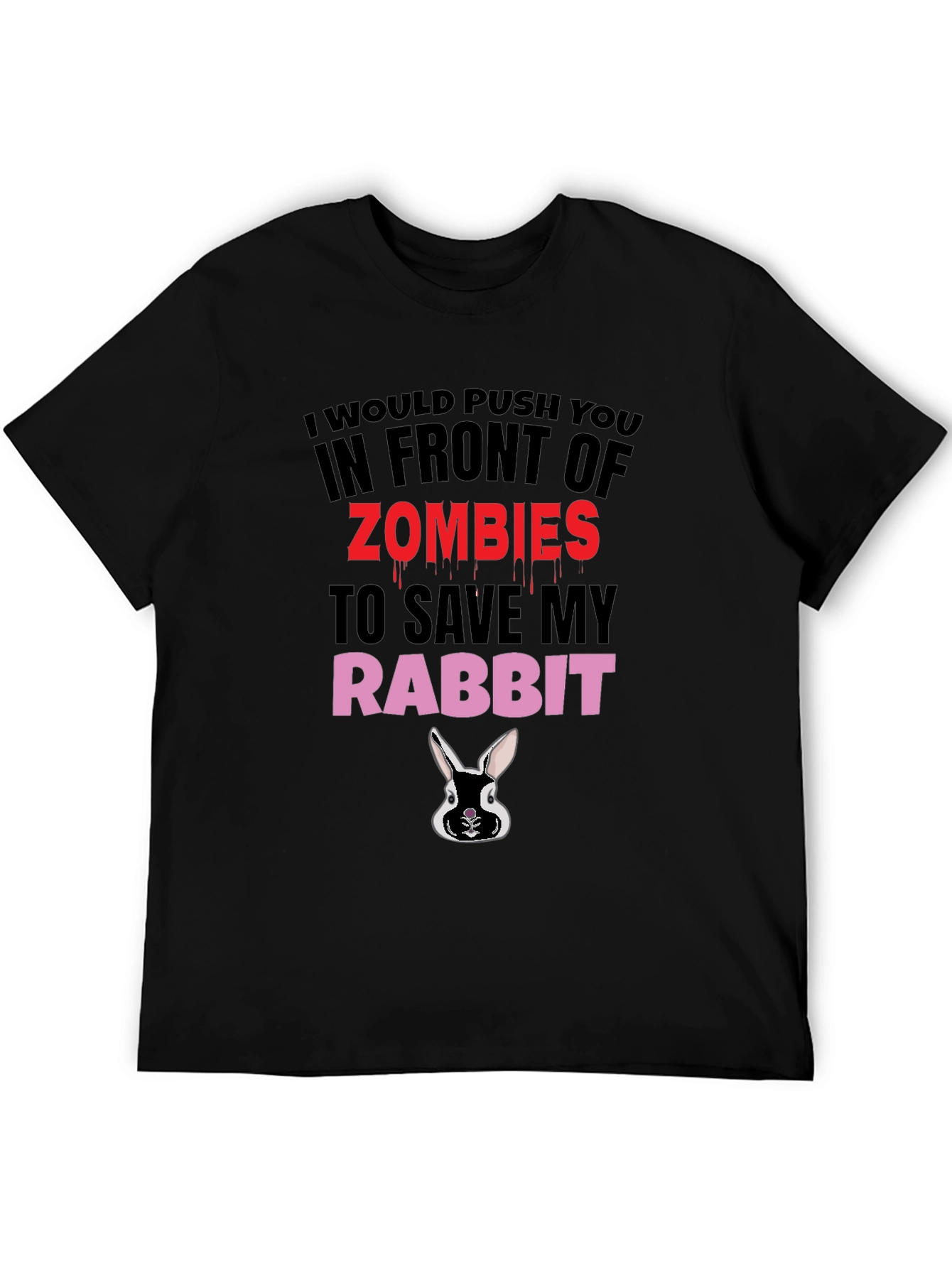 Zombie Rabbit Humor T-Shirt