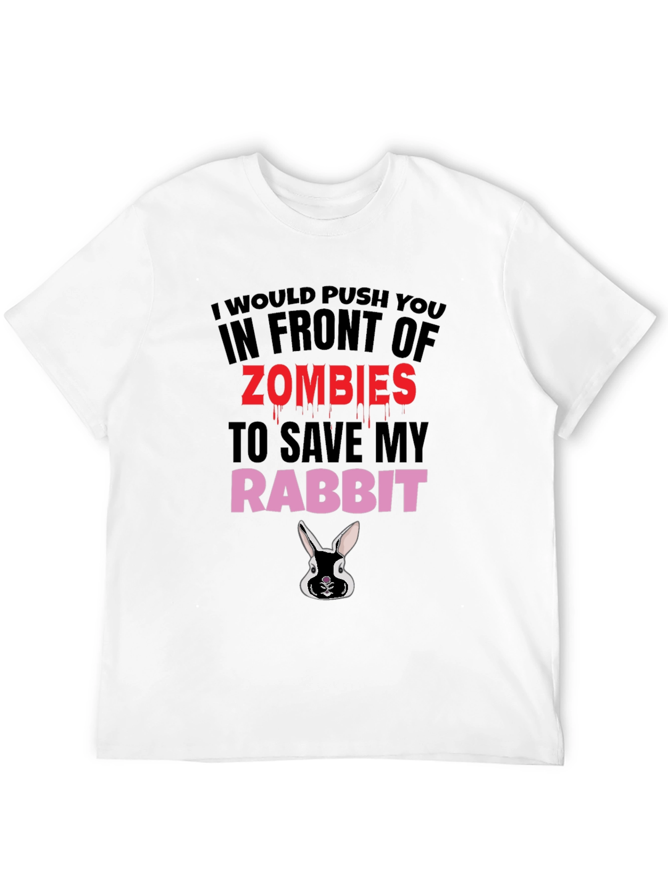 Zombie Rabbit Humor T-Shirt