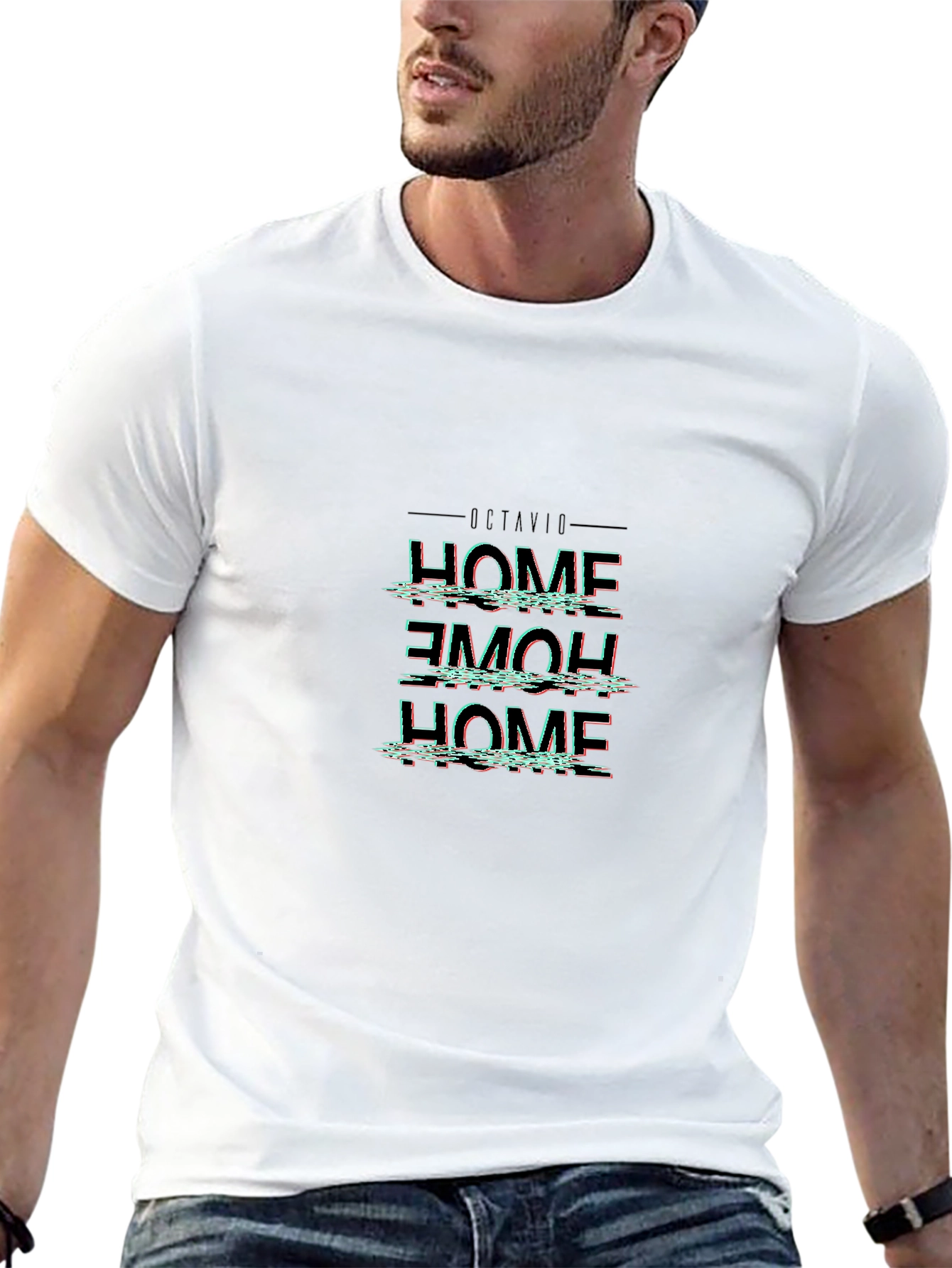 Retro HOME Glitch T-Shirt
