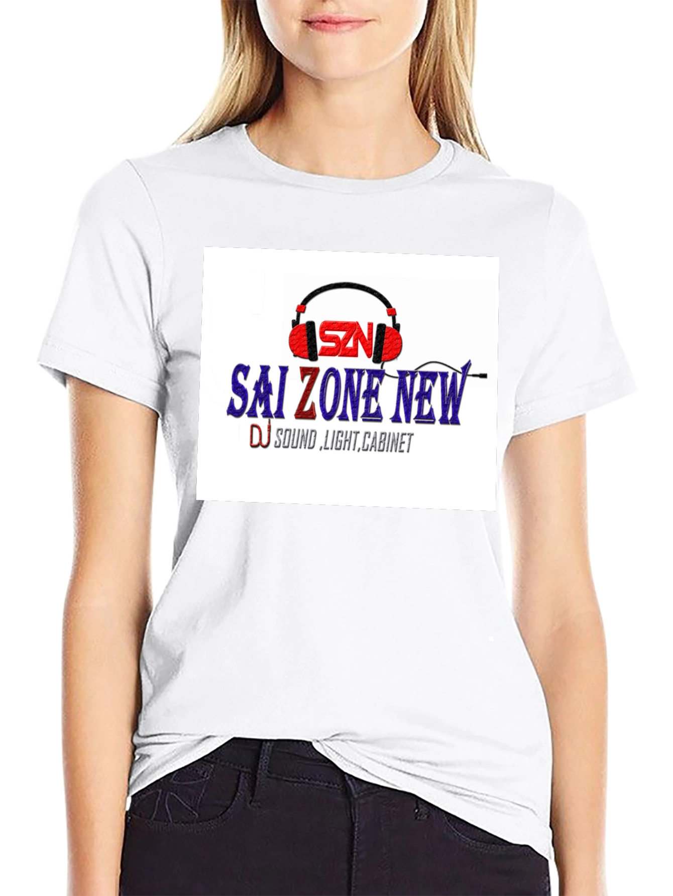 Sai Zone New Black Graphic T-Shirt