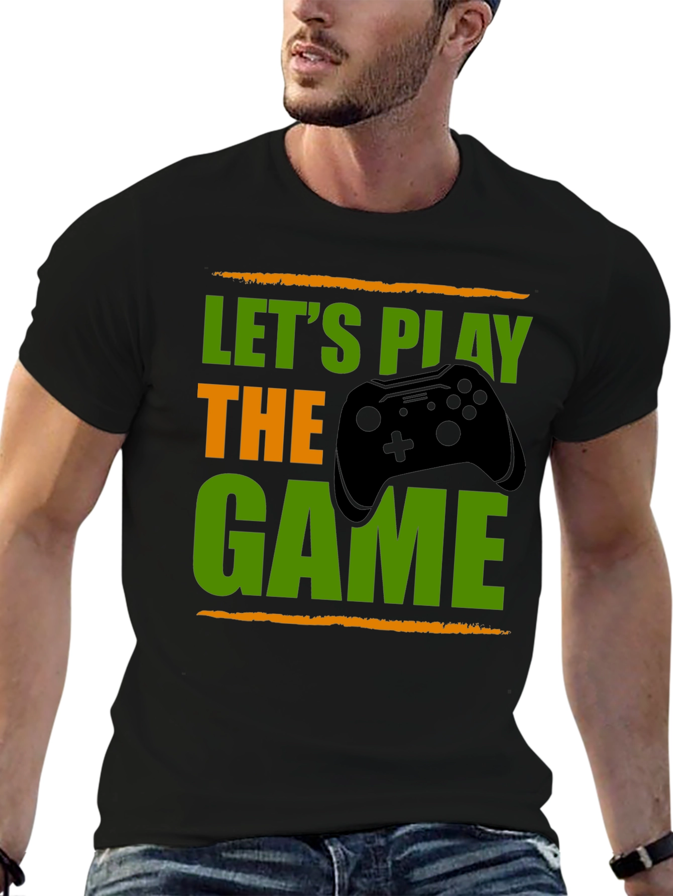 Lets Play The Game Graphic Tee