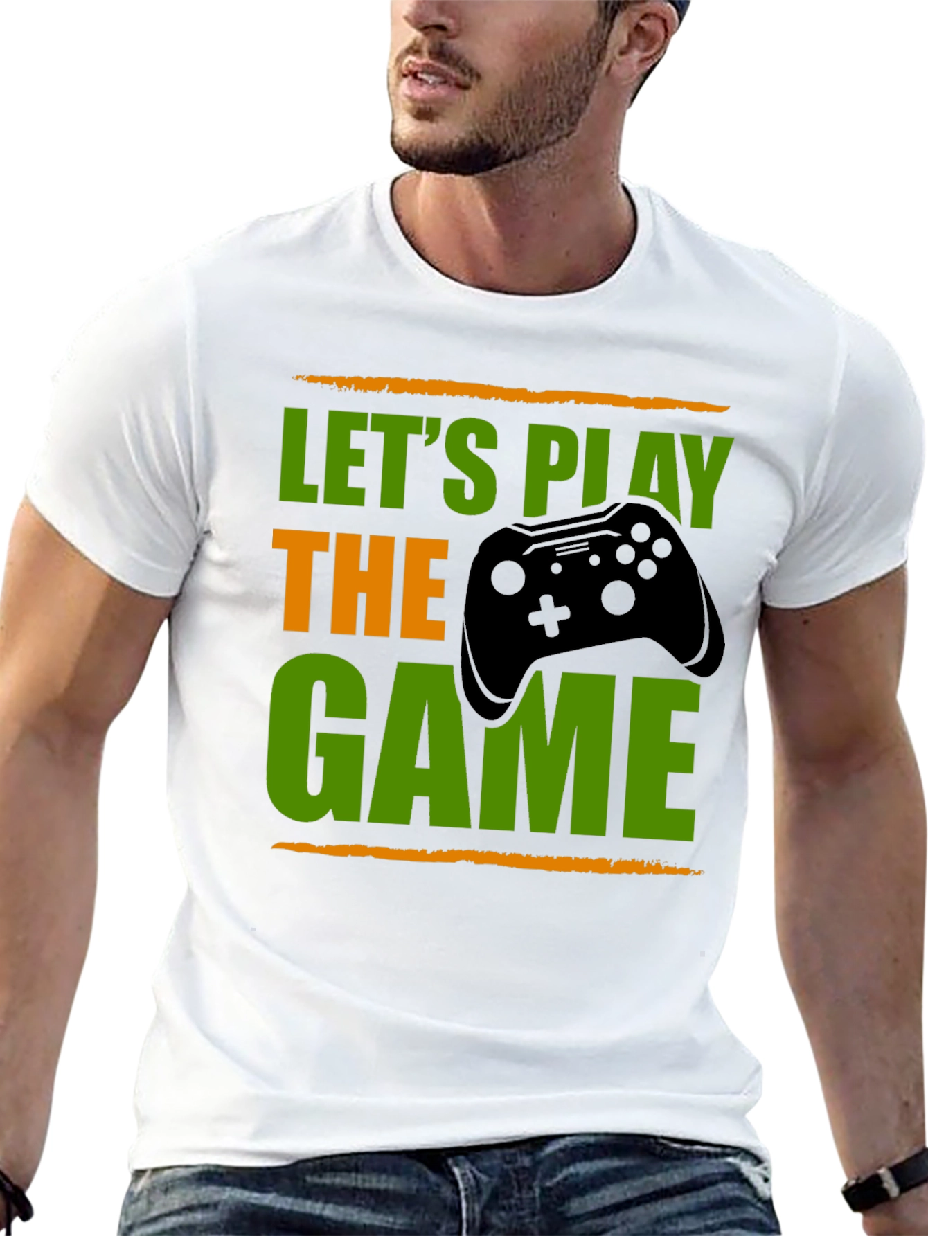 Lets Play The Game Graphic Tee
