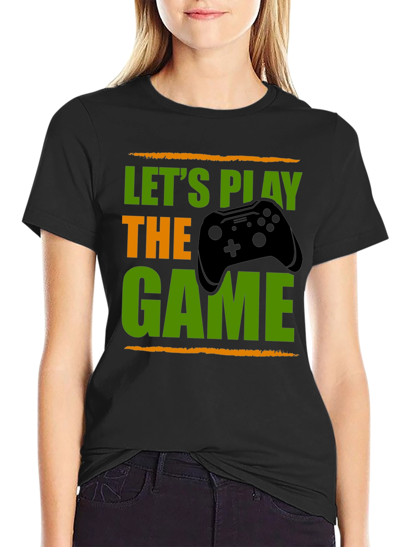 Lets Play The Game Graphic Tee