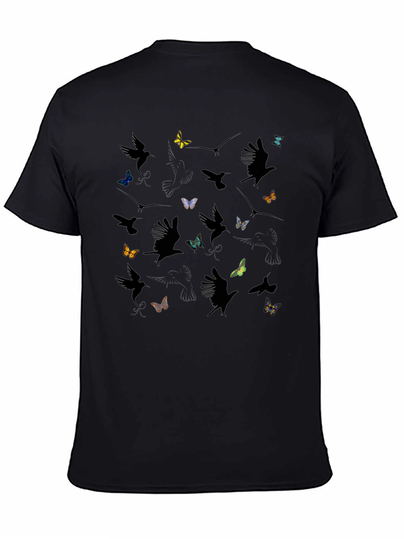 Birds and Butterflies Graphic Tee