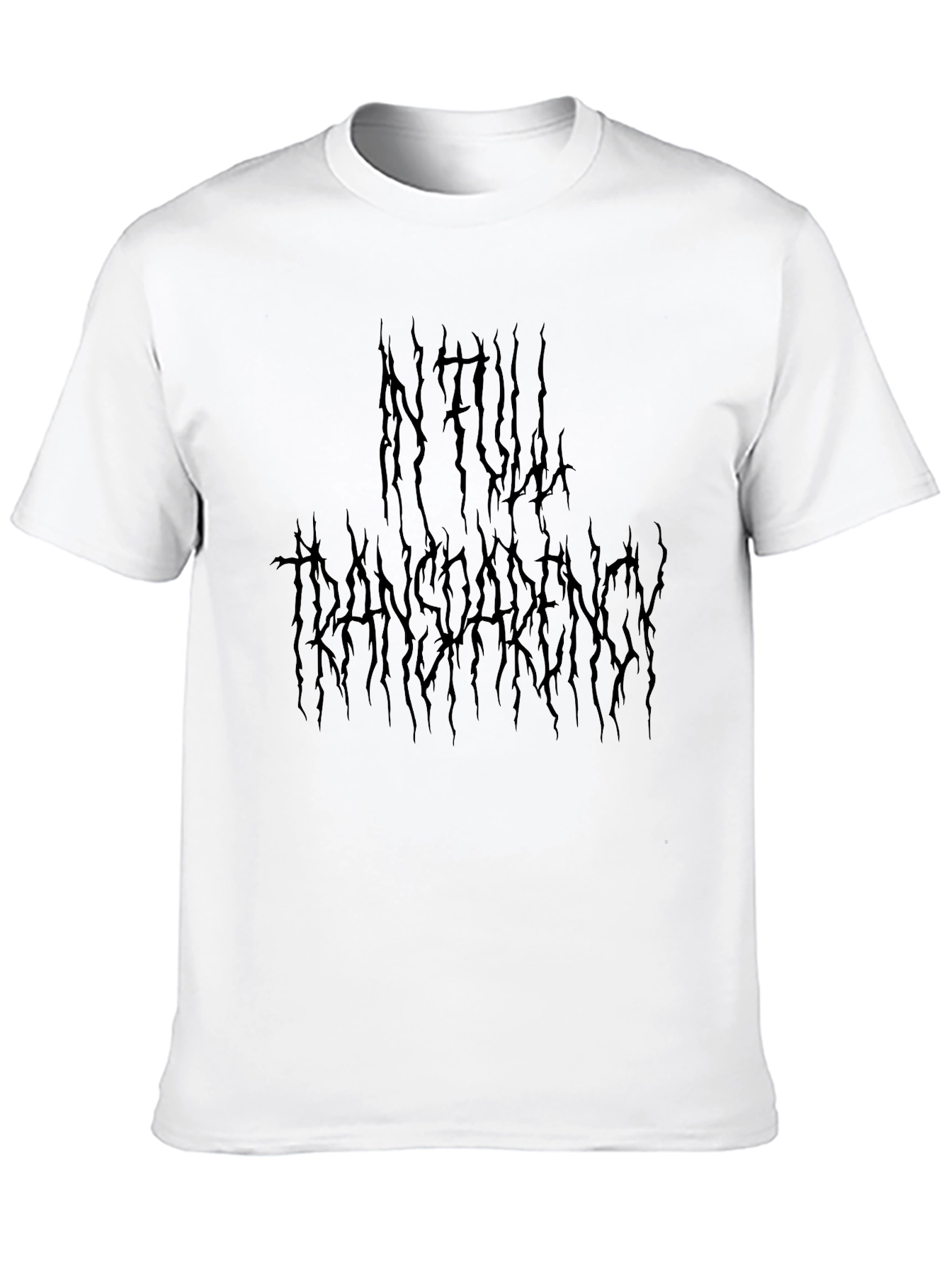 NFWL Transparency Black Graphic Tee