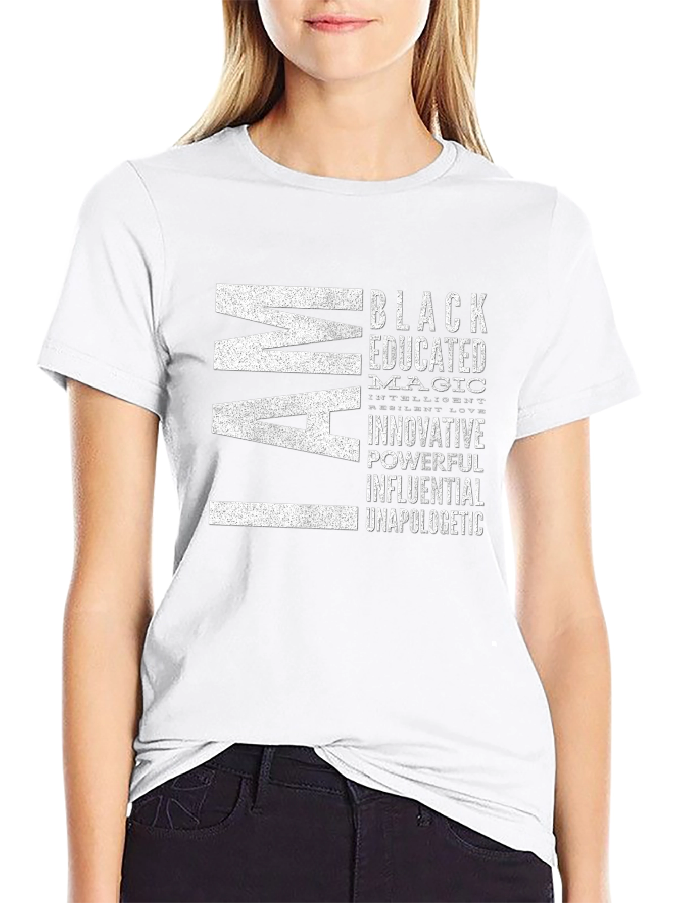 I AM Black Educated Magic T-Shirt