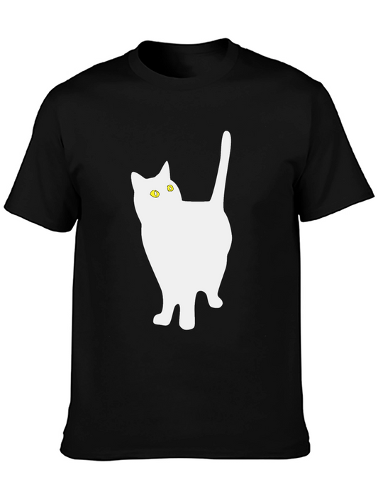 Black Cat T-Shirt - Unique Graphic Tee