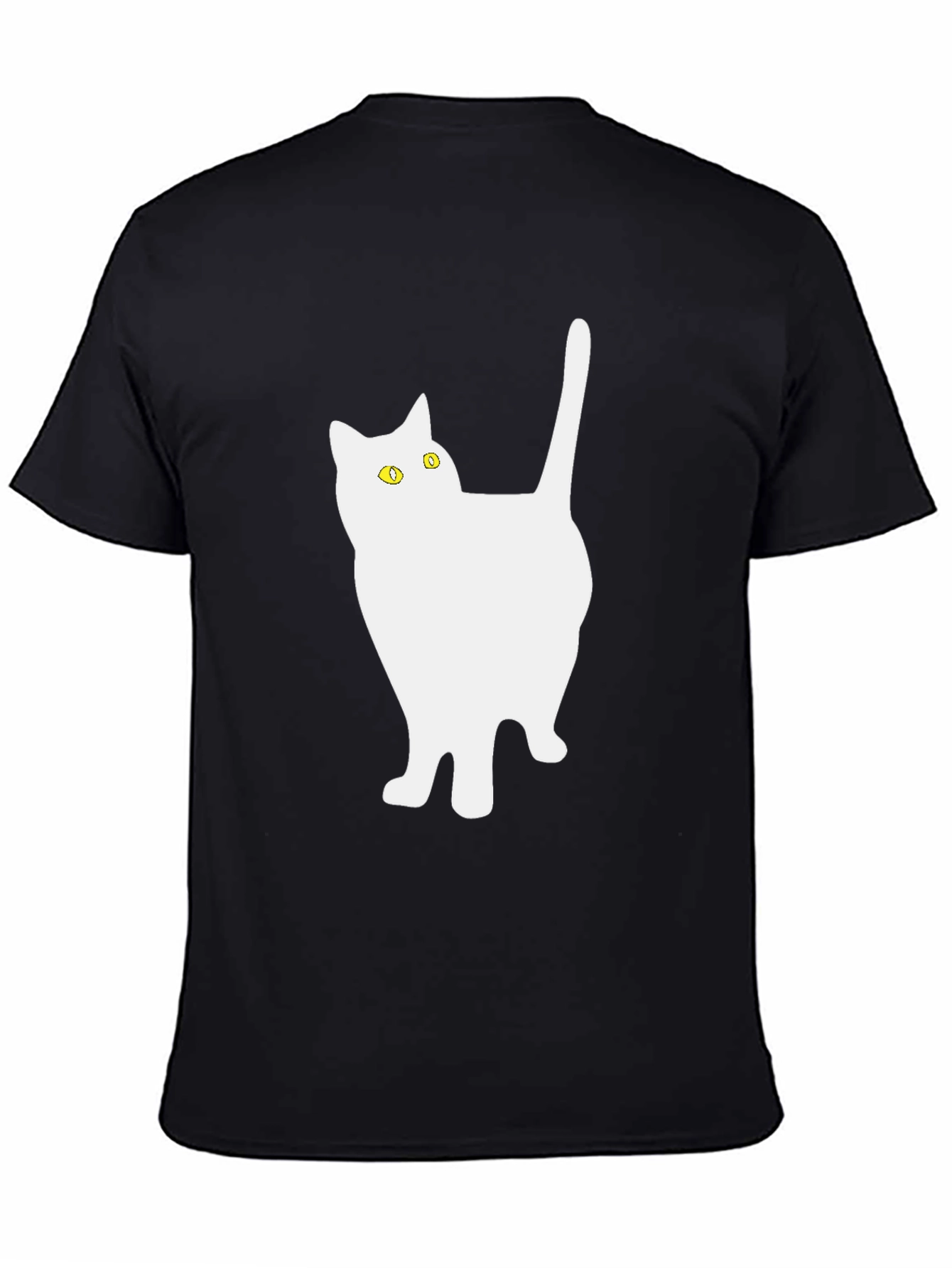 Black Cat T-Shirt - Unique Graphic Tee