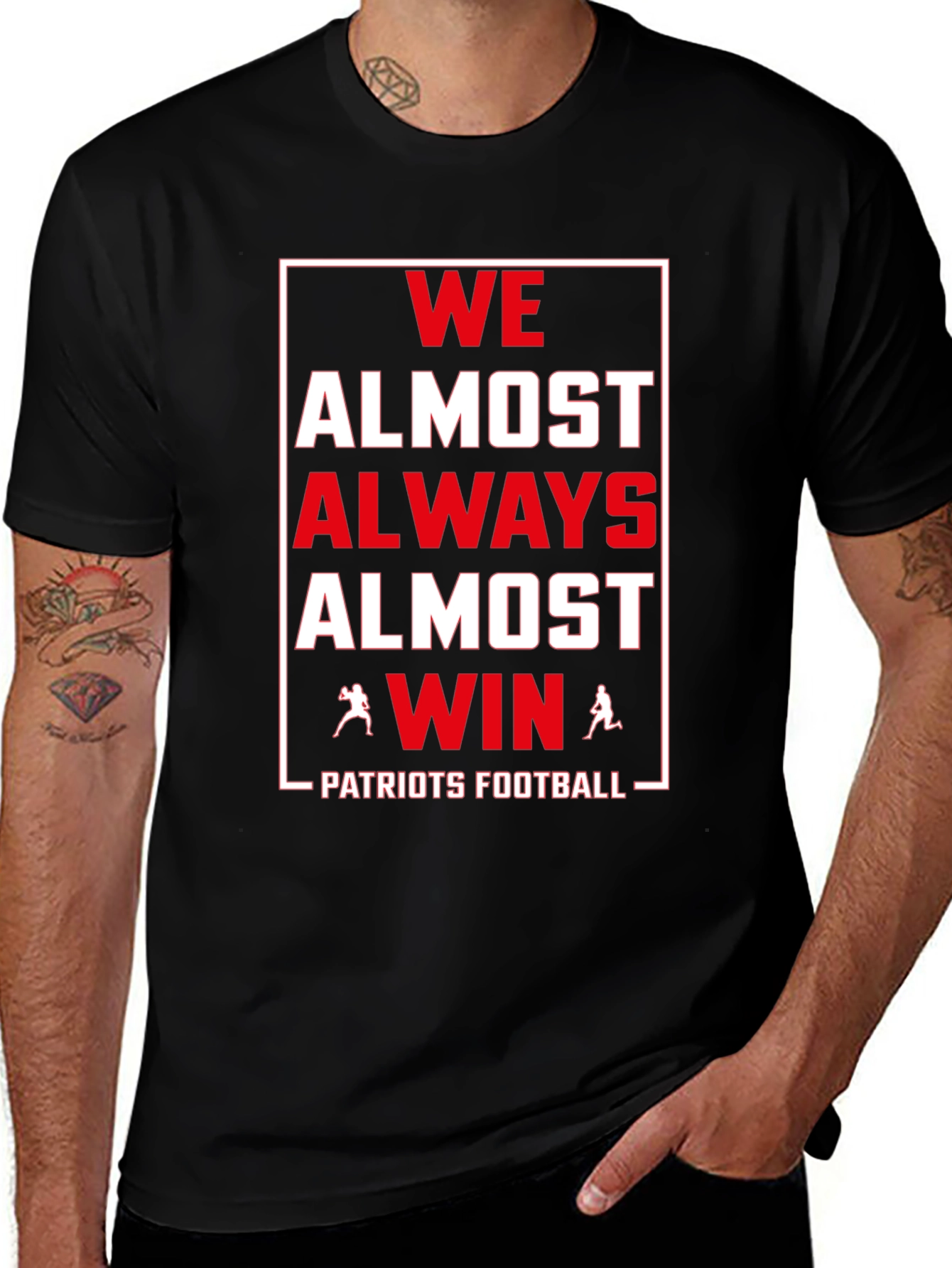 Patriots Football Graphic Tee