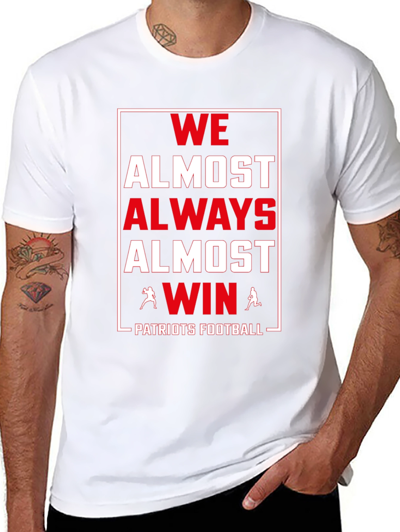 Patriots Football Graphic Tee