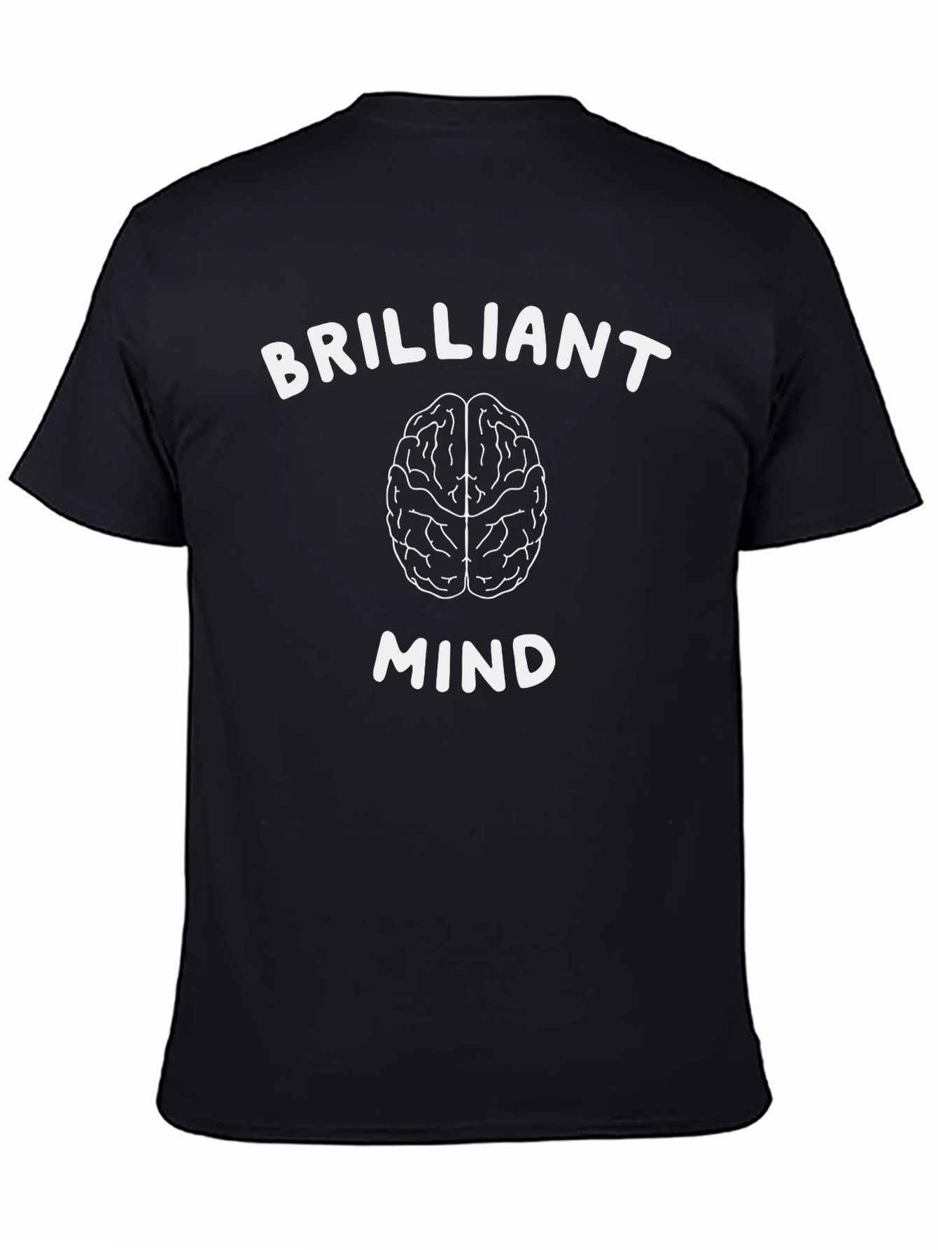 Brilliant Mind Black Graphic Tee